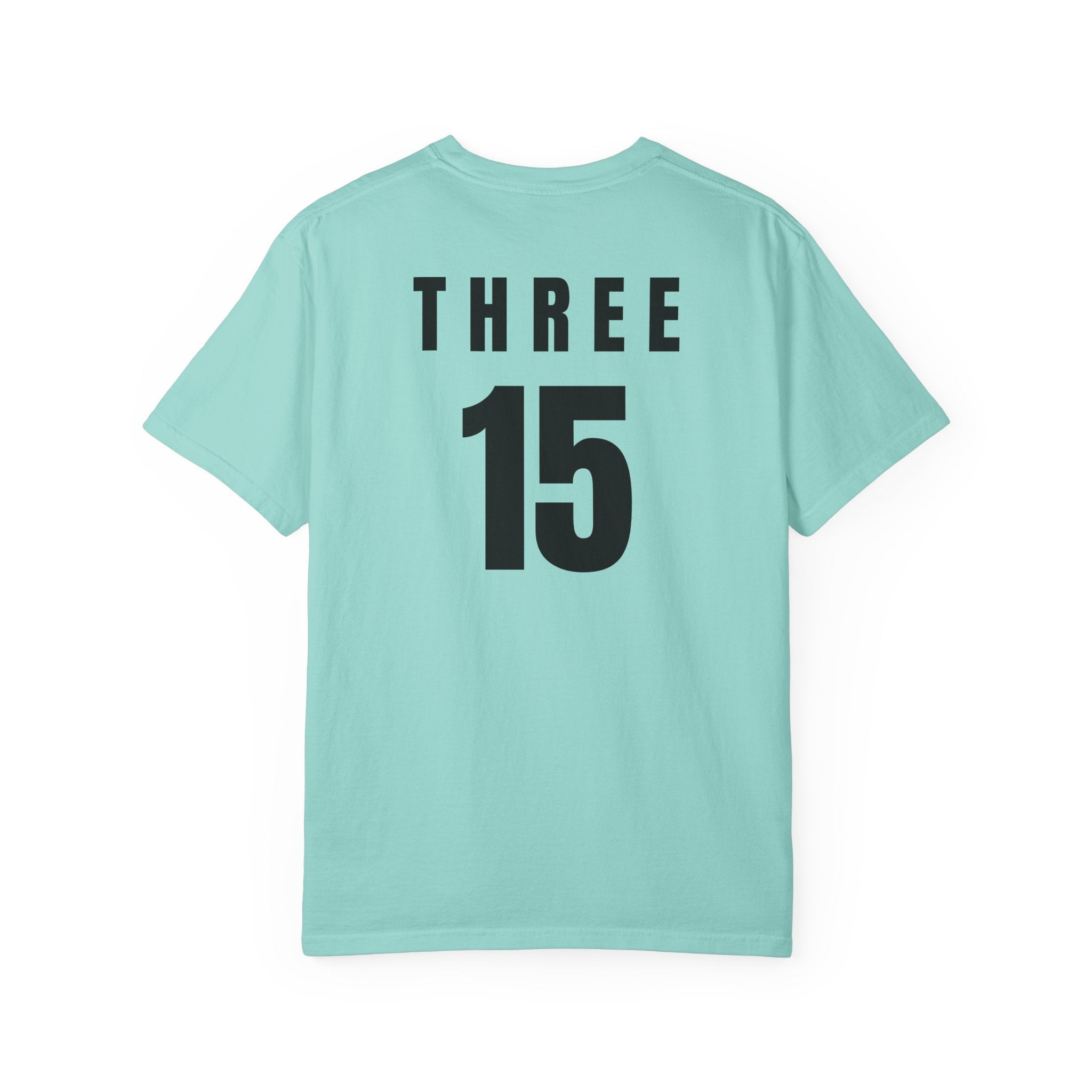 1 - Three 15 Multi Colors Front and Back Graphic T-Shirt