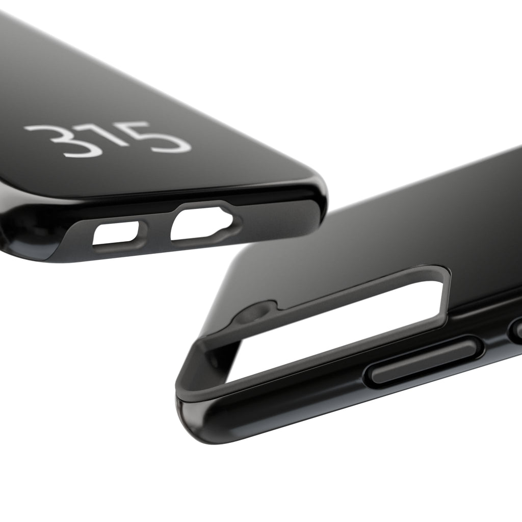 36 - Phone case 315 Tough Phone Case — Motivational Black Protective Cover