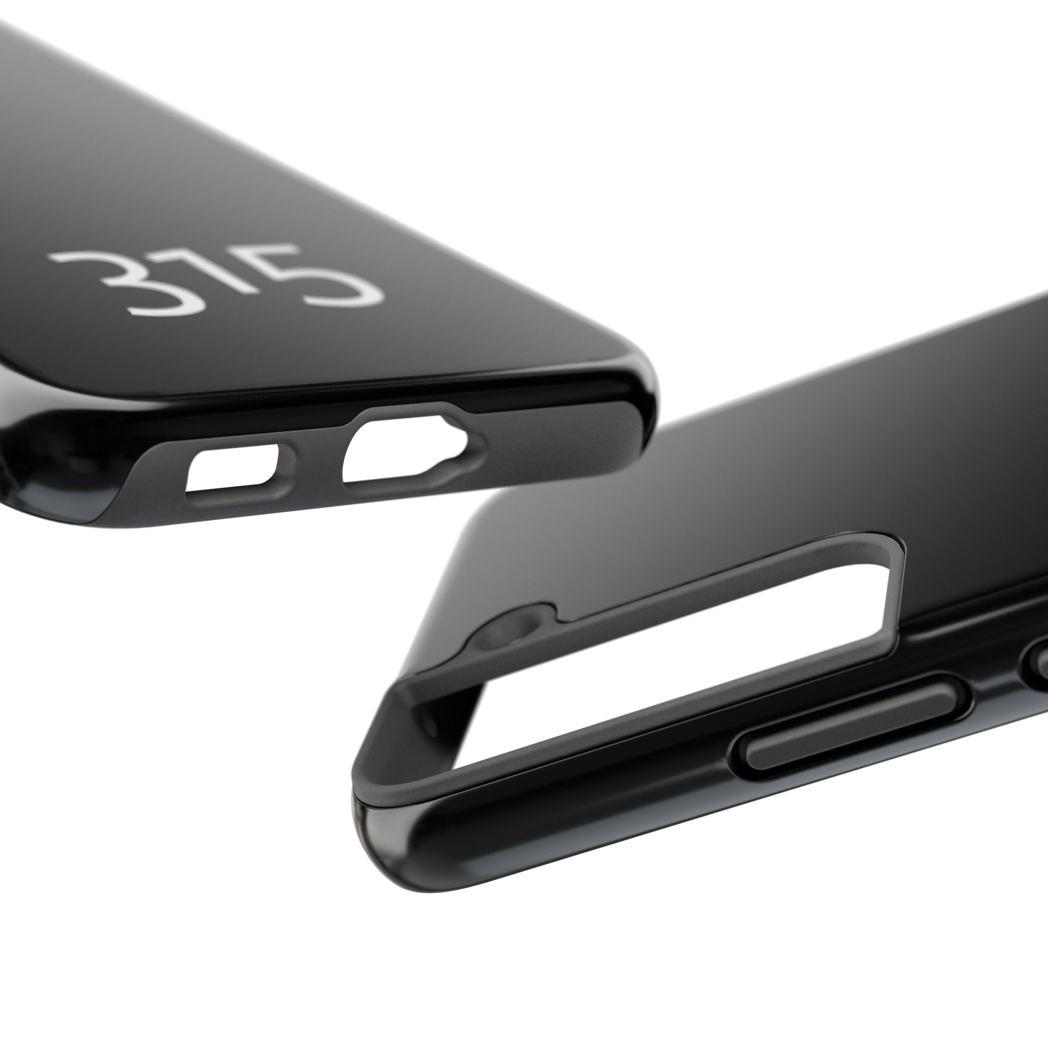 36 - Phone case 315 Tough Phone Case — Motivational Black Protective Cover