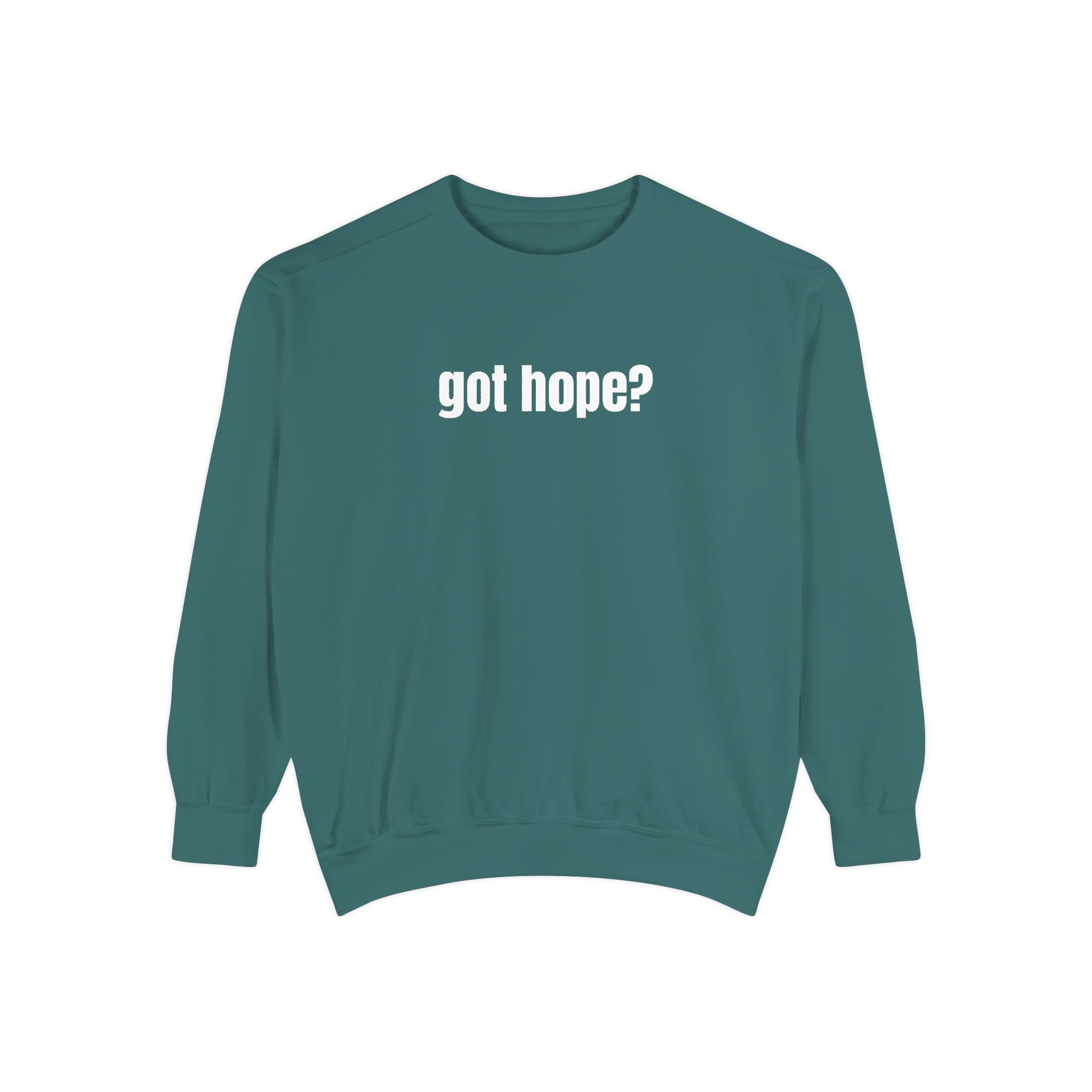 15 - Got Hope - Multi Color Cozy “A Helping Hand” Unisex Garment-Dyed Sweatshirt for Everyday Comfort