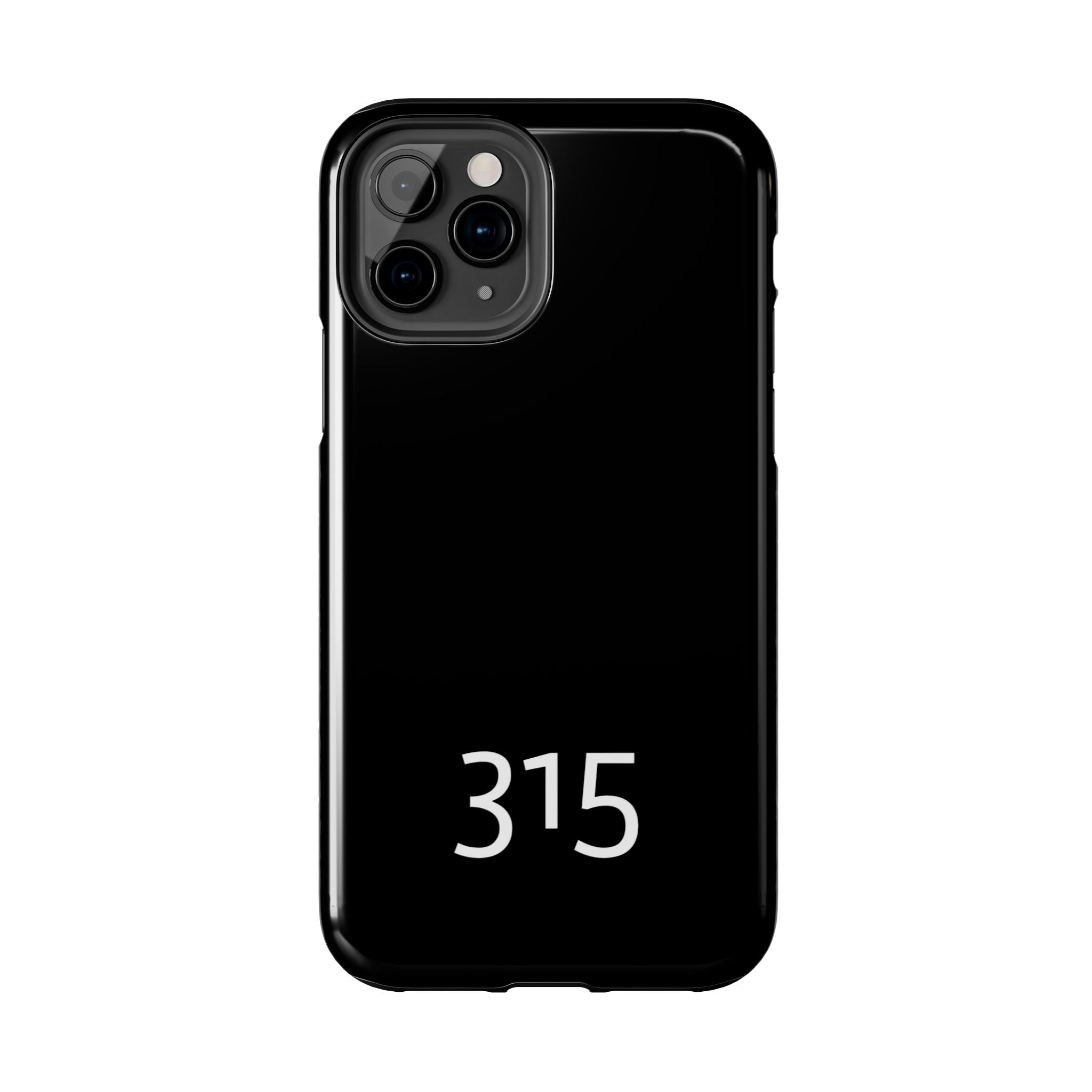 36 - Phone case 315 Tough Phone Case — Motivational Black Protective Cover