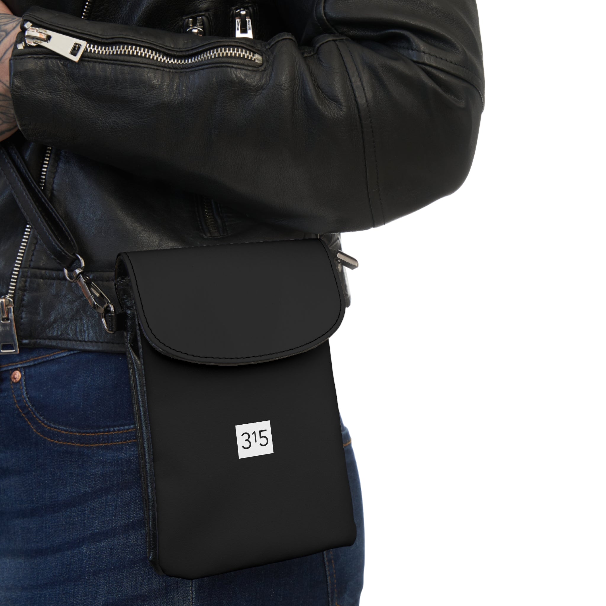 Stylish Small Cell Phone Wallet with Adjustable Strap - Perfect for On-the-Go Everyday Use