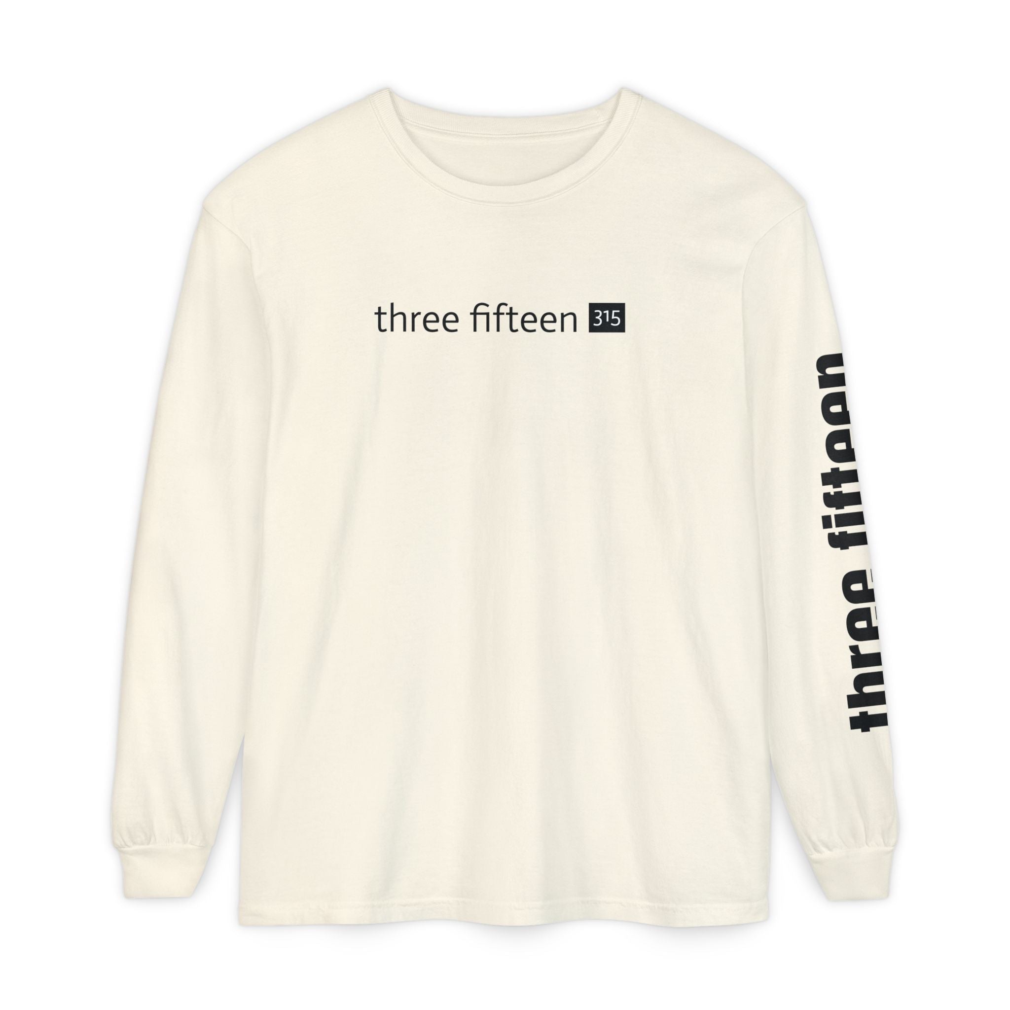 12 - Unisex Long Sleeve T-Shirt -Square 315 Inspirational Casual Wear