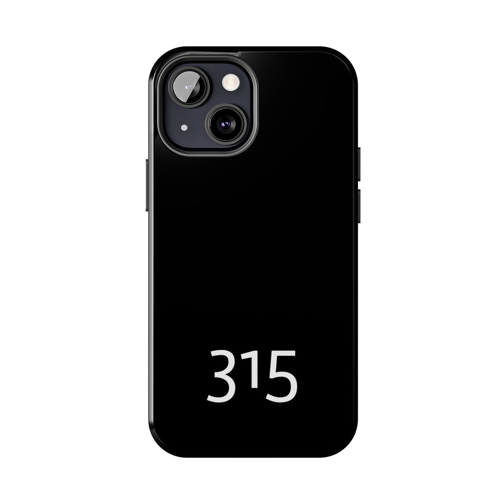 36 - Phone case 315 Tough Phone Case — Motivational Black Protective Cover