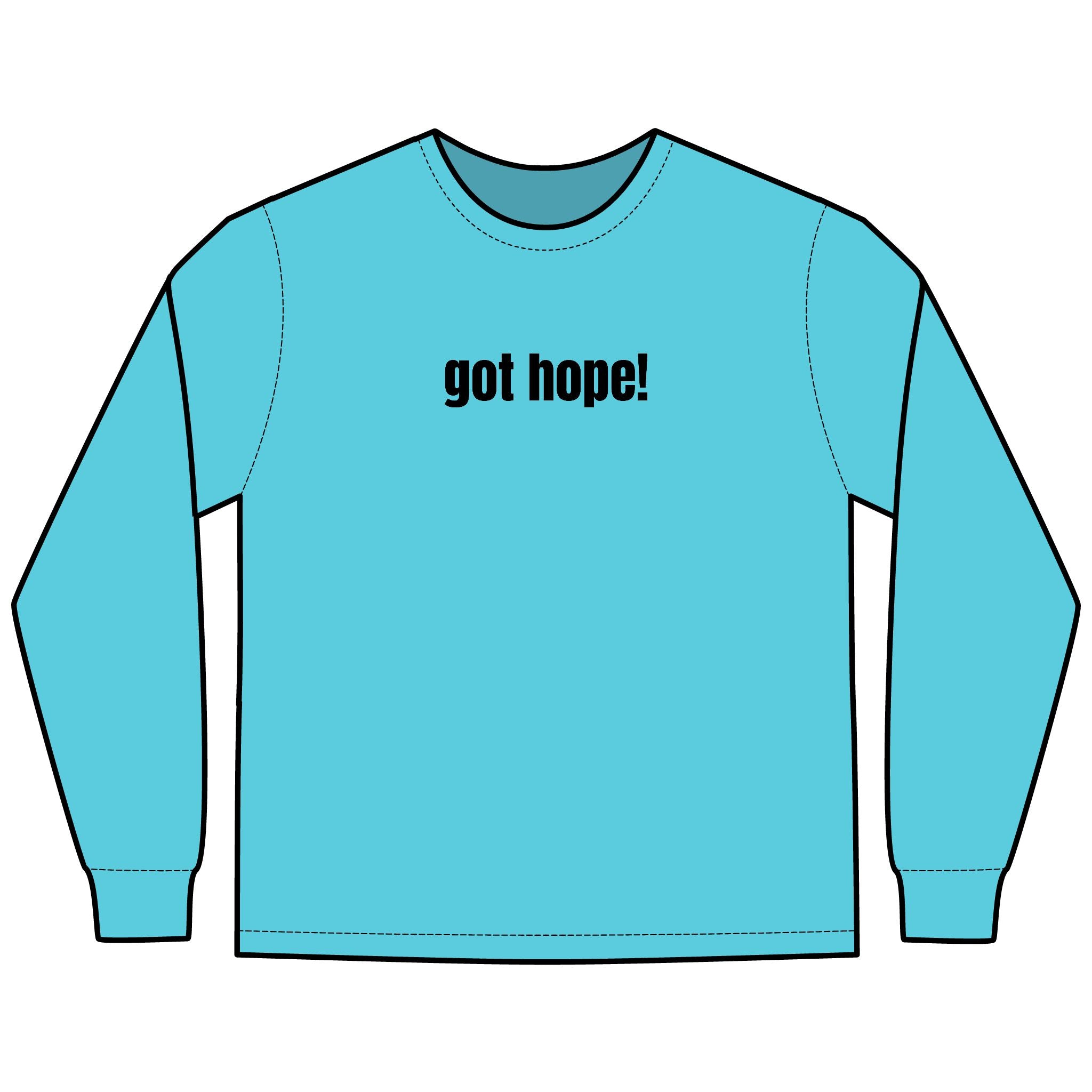 A Helping Hand Multi Colors Hanes Garment-Dyed Long Sleeve T-Shirt with 315 Print