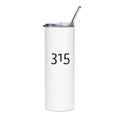 32 - Tumbler 20oz Stainless Tumbler — "got hope?" Inspirational Travel Cup