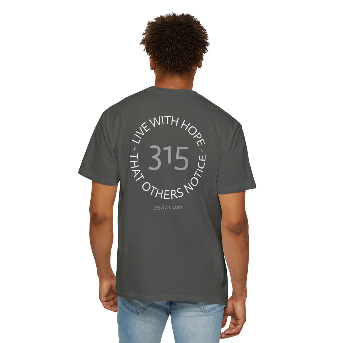 01 - Live With Hope Shirt  Color Graphic” Store Graphic T-Shirt
