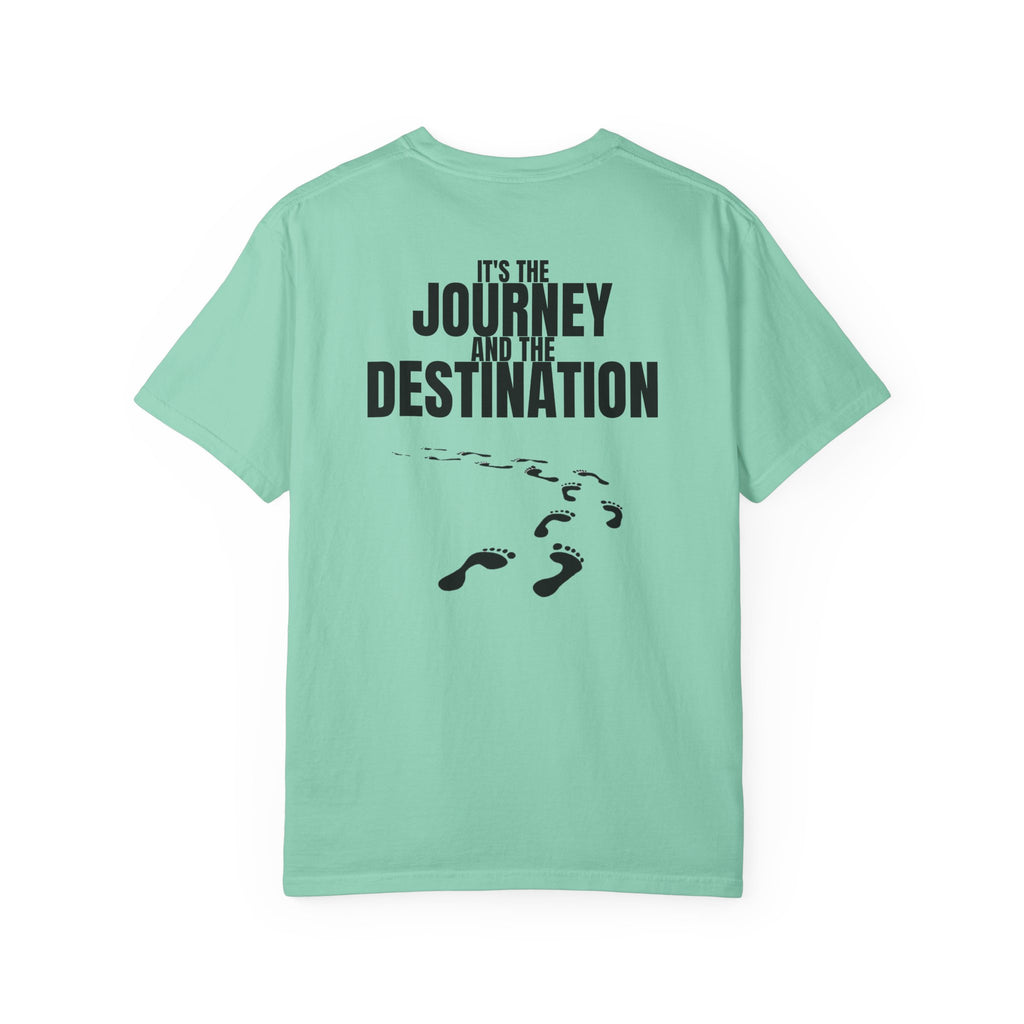 Square 315 Multi Color - It’s the Journey and the Destination Multi Colors 315 Graphic T-Shirt