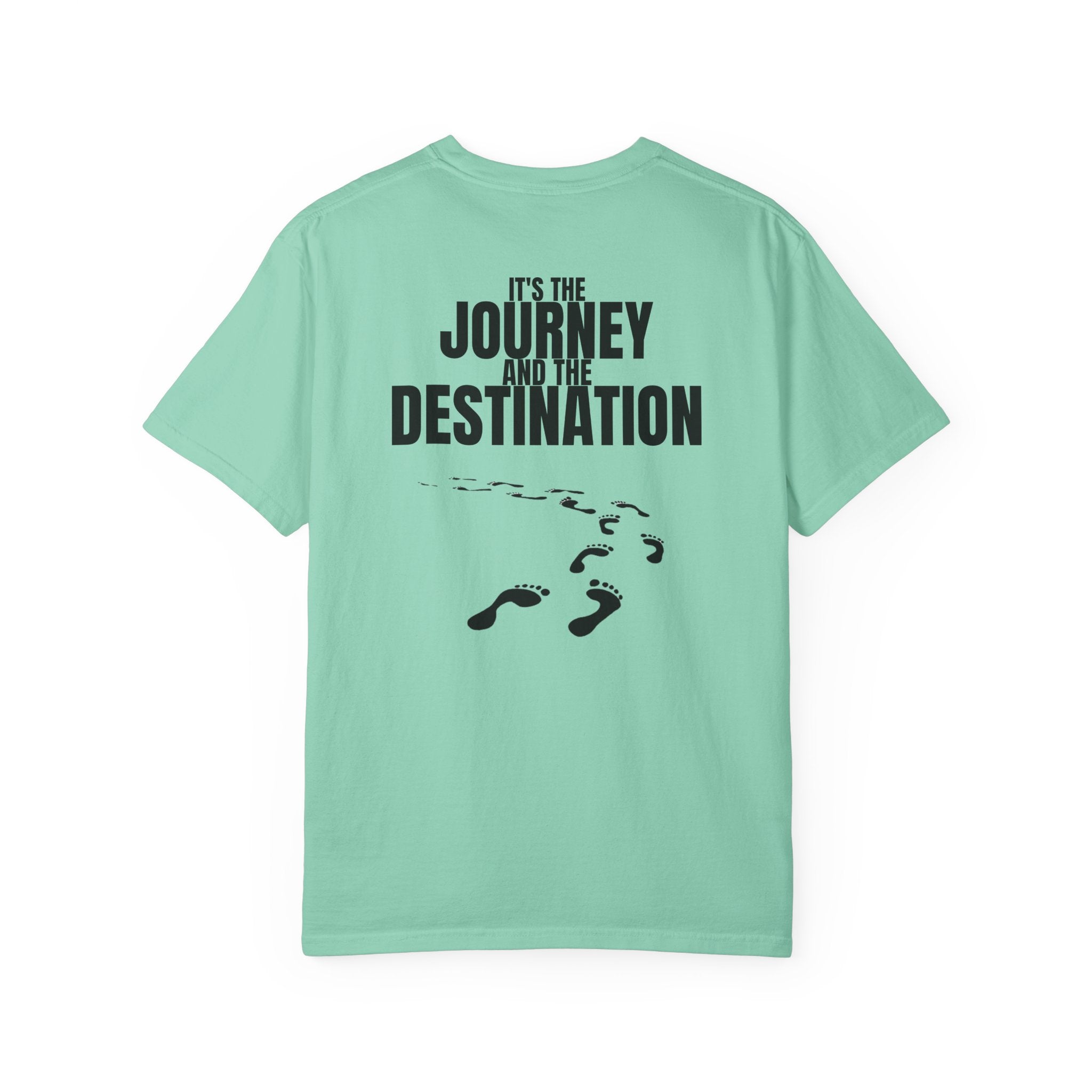 Square 315 Multi Color - It’s the Journey and the Destination Multi Colors 315 Graphic T-Shirt
