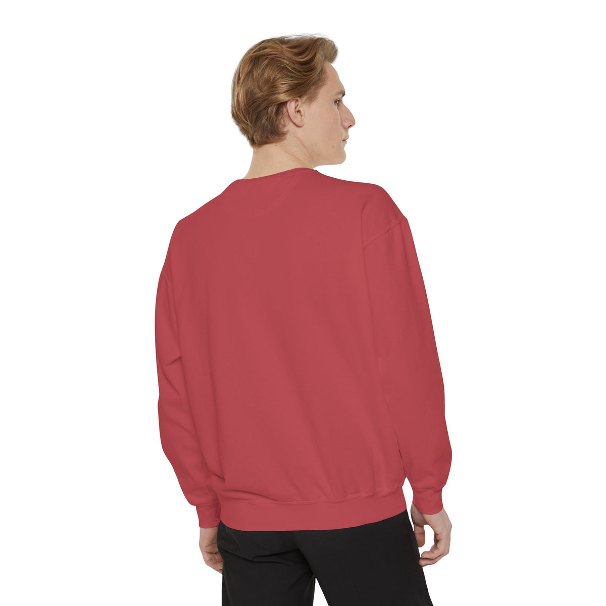 15 - Multi Color Hope Matters Embroidered Minimalist Logo Sweatshirt — White Crewneck Casual Pullover
