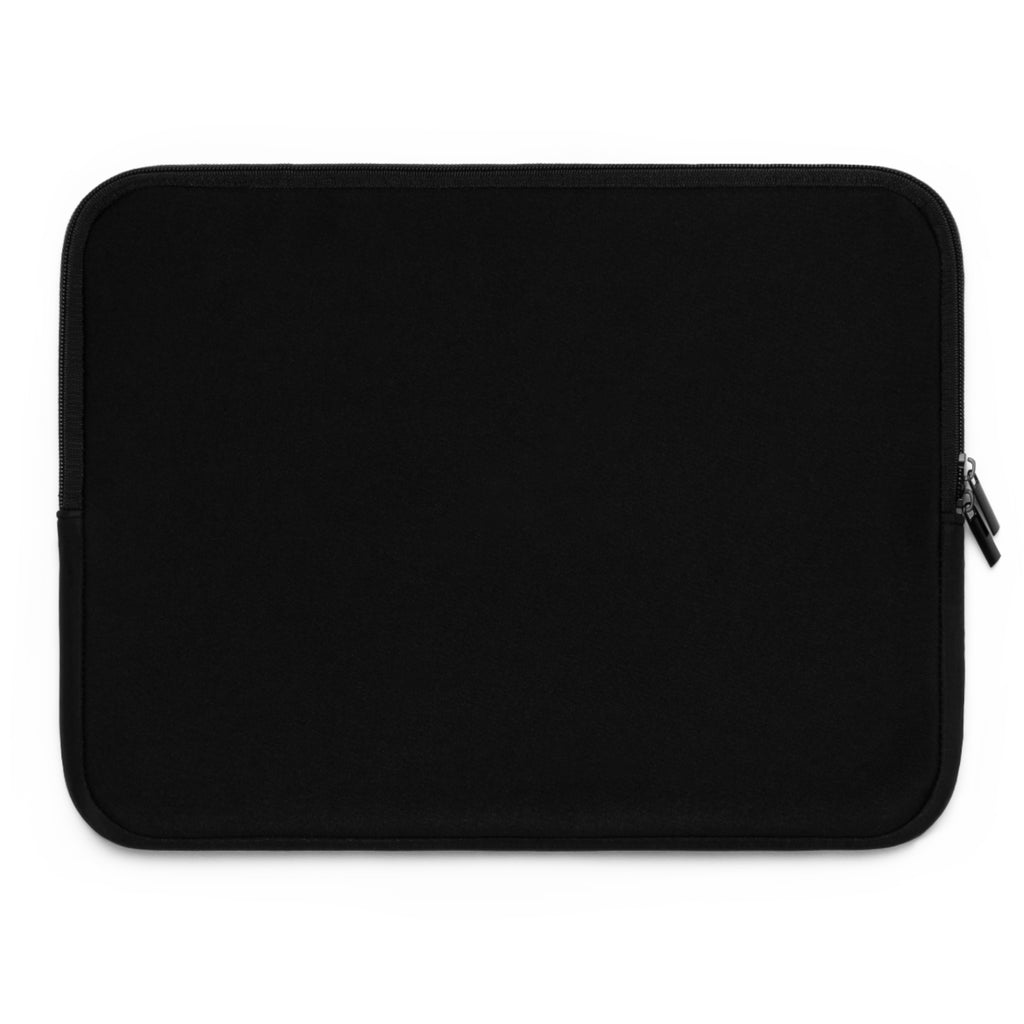 315 Minimalist Black Laptop Sleeve — Slim Protective Case with White Numeric Design