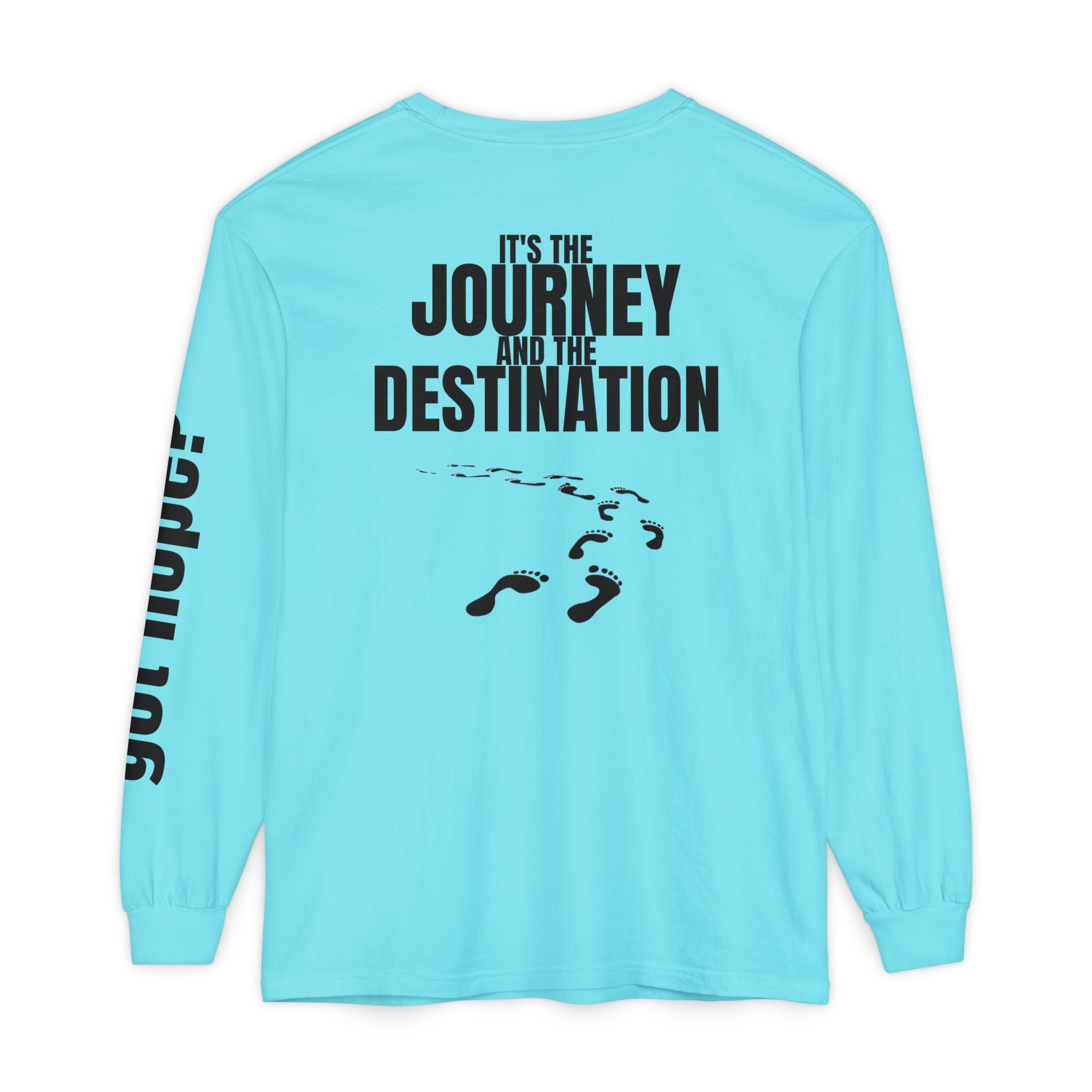 315 It’s the Journey Unisex Long Sleeve T-Shirt - Inspirational Casual Wear