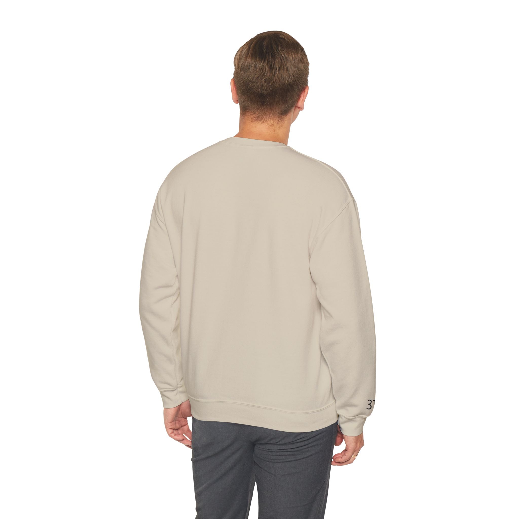 15 - Three Fifteen Embroidered Crewneck Sweatshirt — Minimal Graphic Pullover