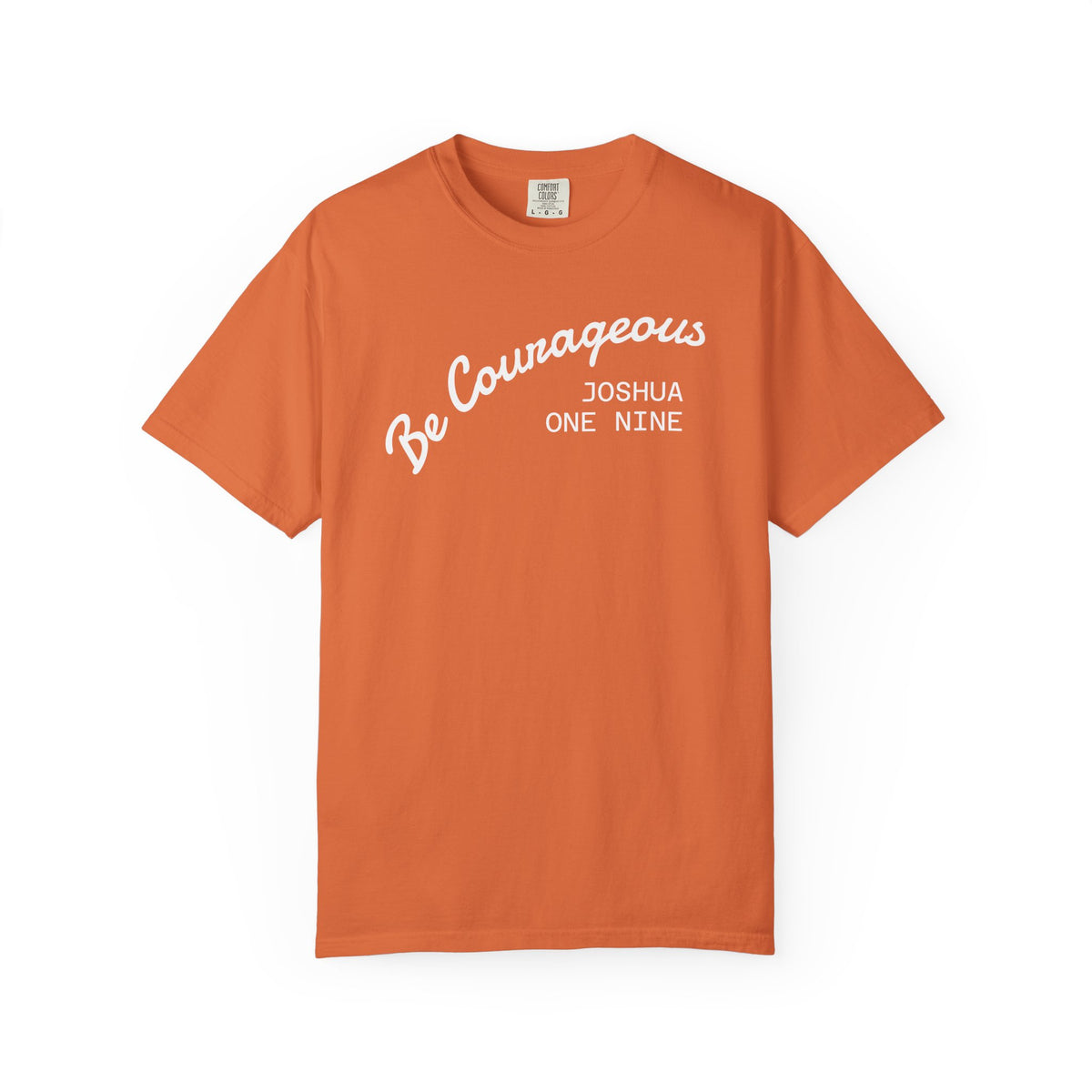 01 - Courageous Joshua One Nine Multi Colors Graphic T-Shirt