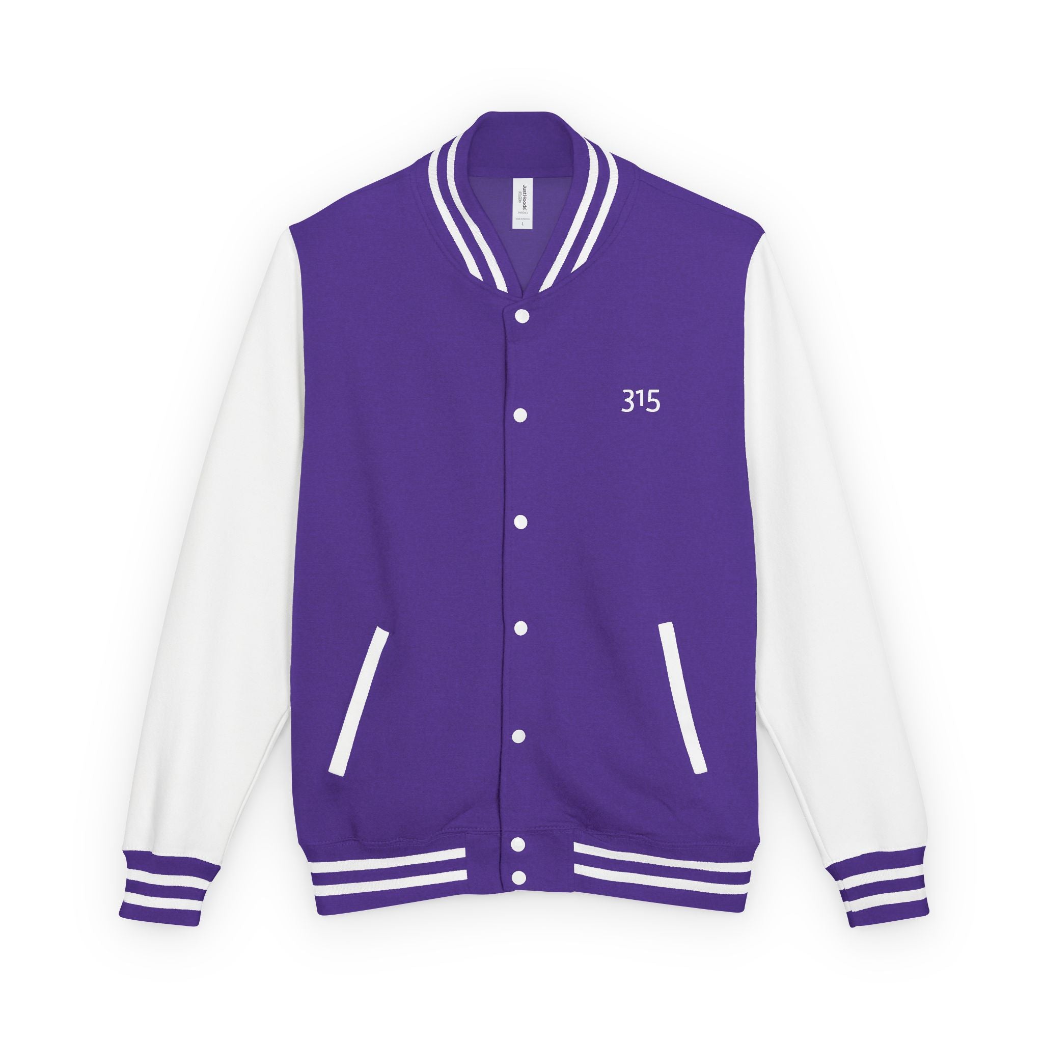 Multi Color Unisex Heavyweight Letterman Jacket - Classic Athletic Style with 315 Detail