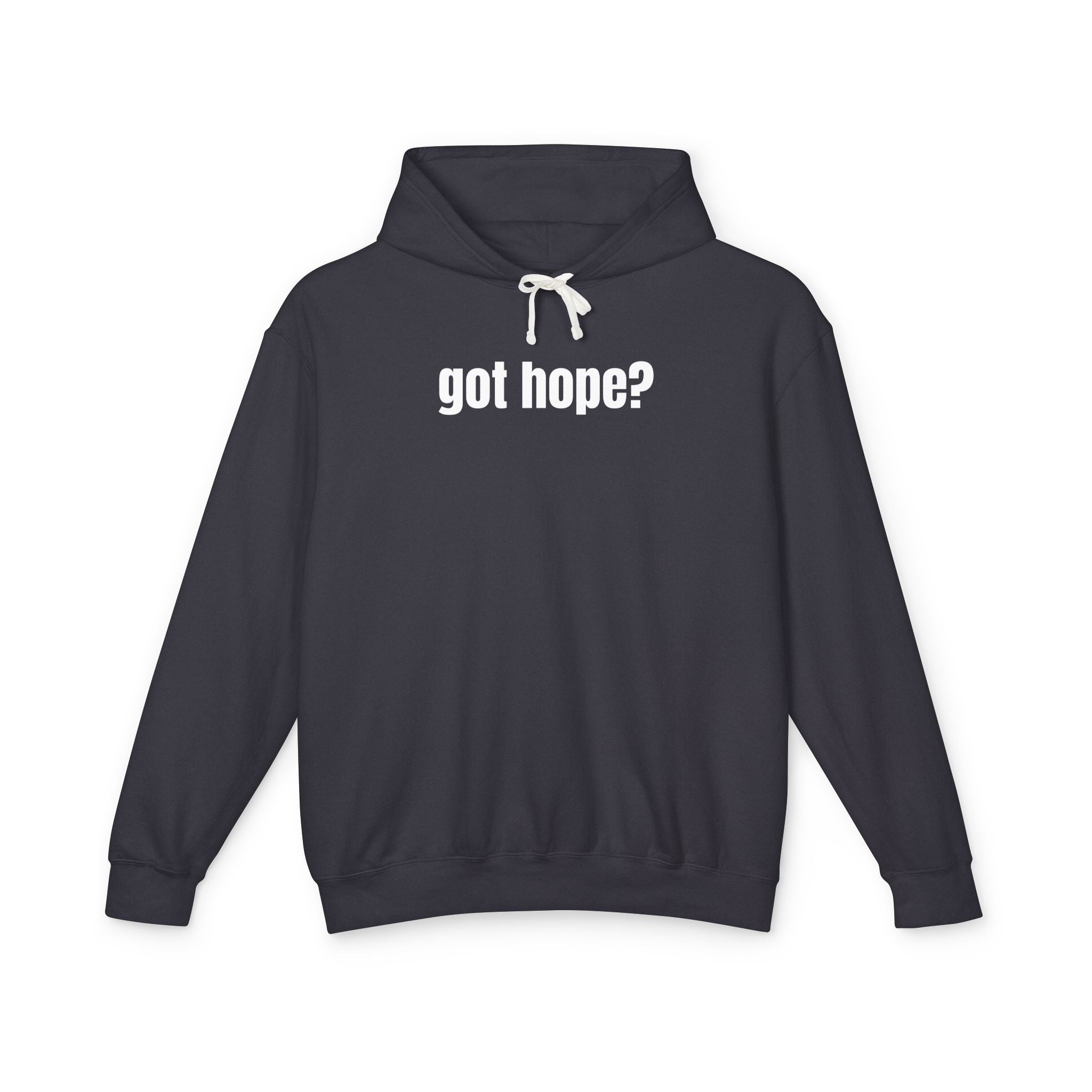 16 - Got Hope? Hoodie — Comfort Colors Minimalist Inspirational Pullover