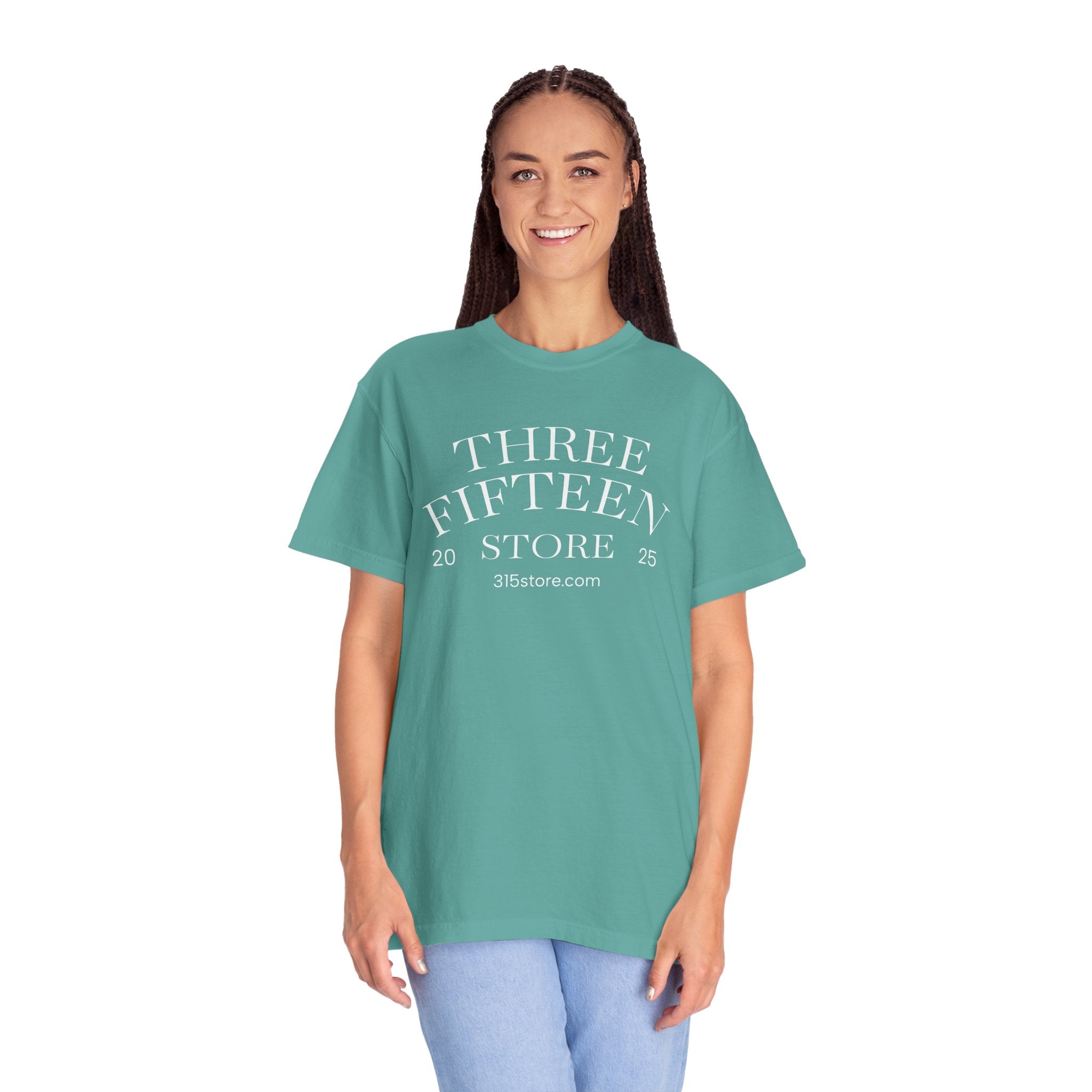 11 - Three Fifteen Store Plain Back Multi Colors Graphic T-Shirt