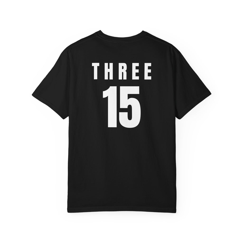 1 - Three 15 Multi Colors Front and Back Graphic T-Shirt