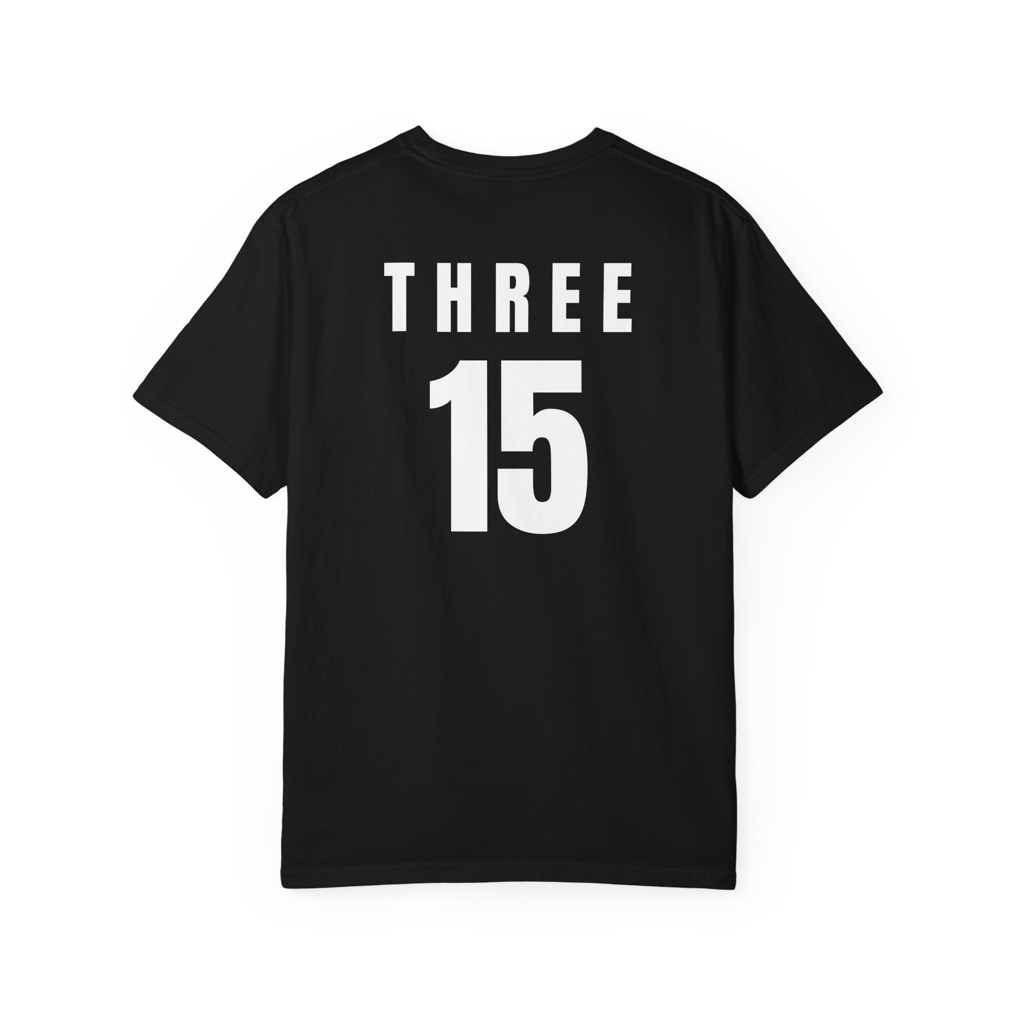 1 - Three 15 Multi Colors Front and Back Graphic T-Shirt