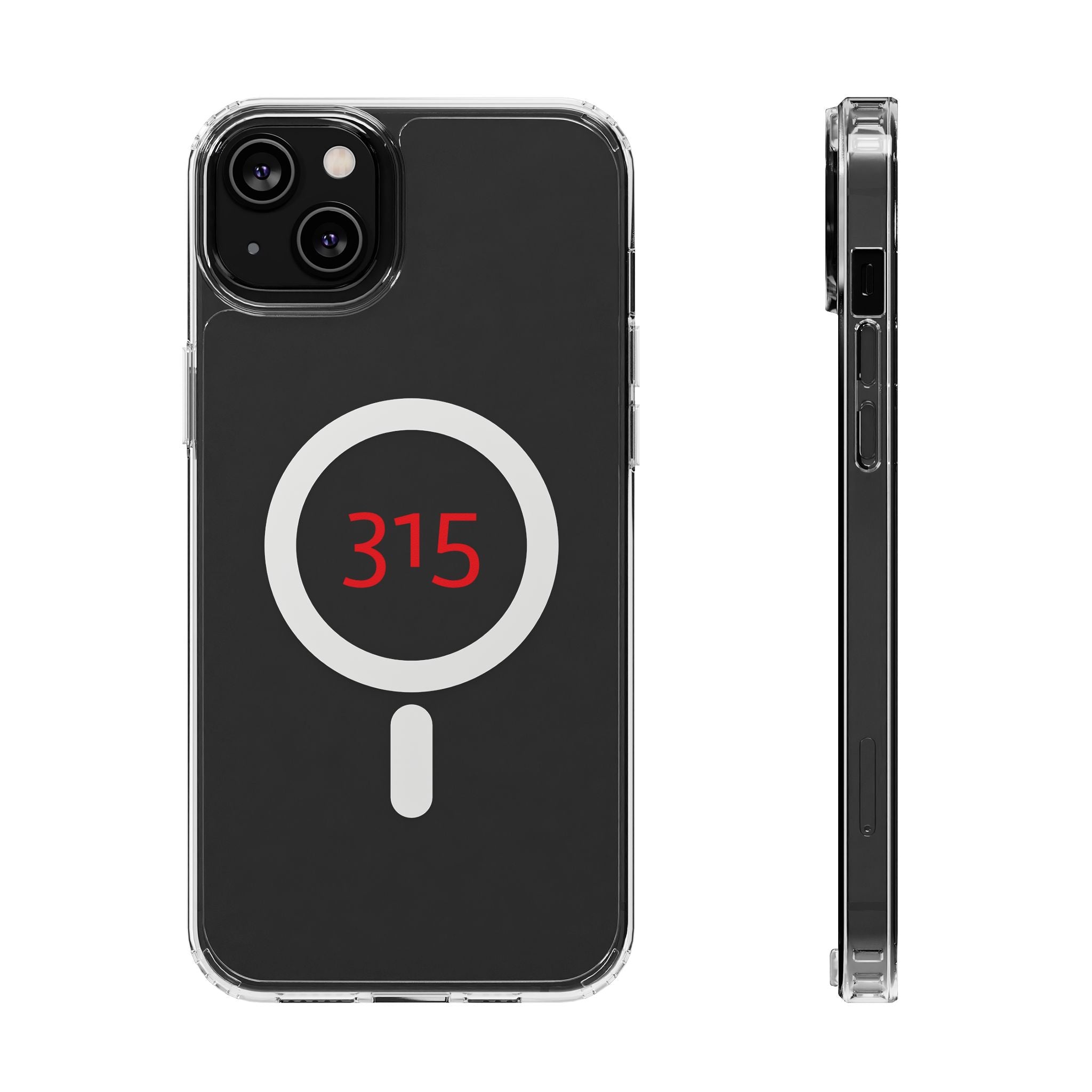 Clear Magnetic Impact Phone Case — Transparent Shockproof MagSafe-Compatible