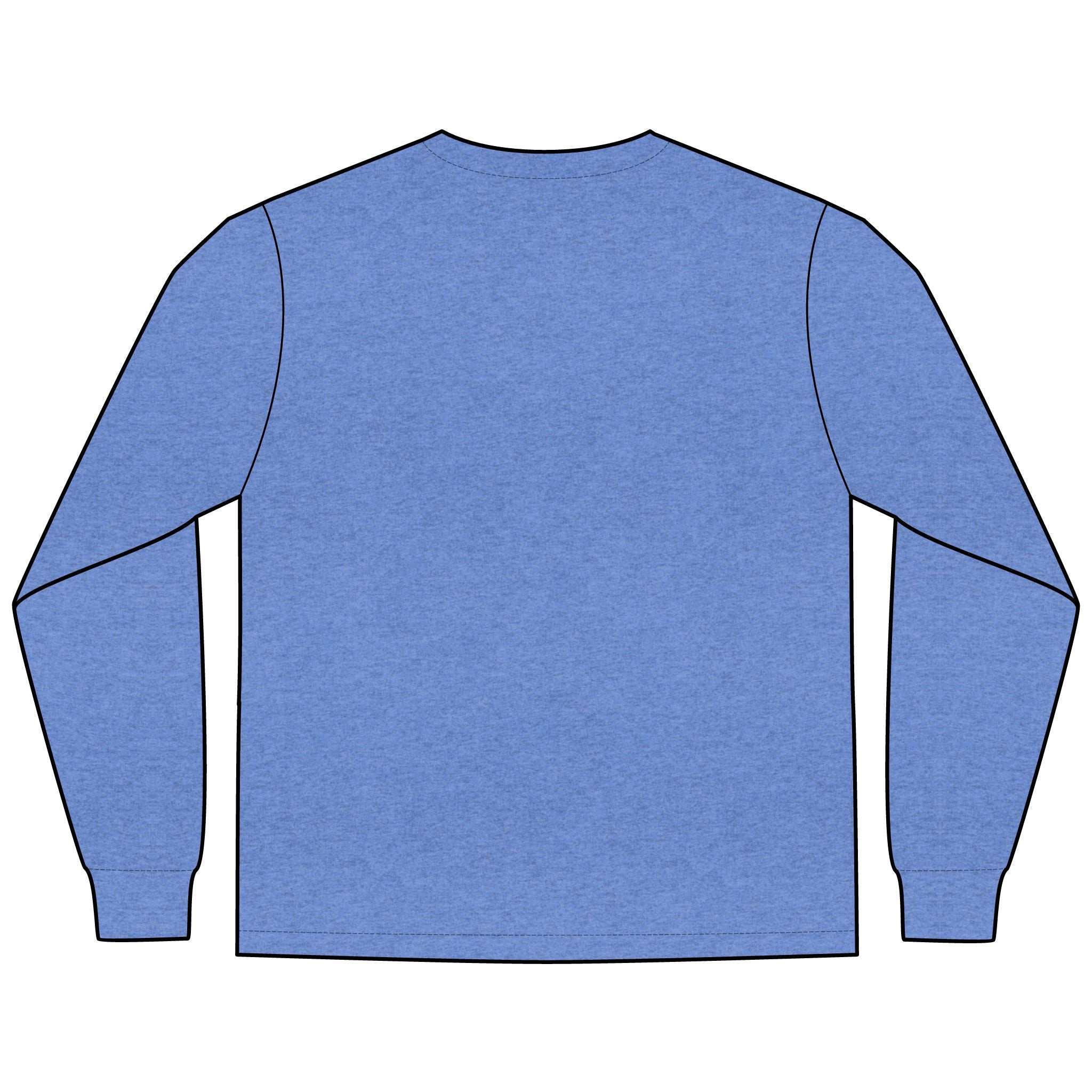 Multi Color Men's Long Sleeve Tee - Stylish Comfort with '315' Design