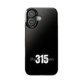 Copy of 36 - Phone case 315 Slim Phone Case — Motivational Black Protective Cover