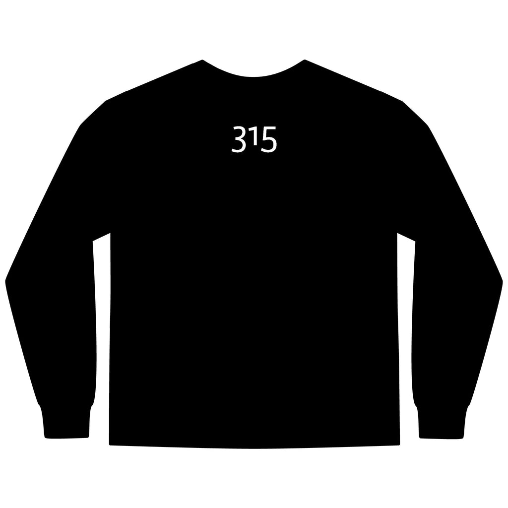 HOPE Matters Multi Colors Hanes Garment-Dyed Long Sleeve T-Shirt with 315 Print