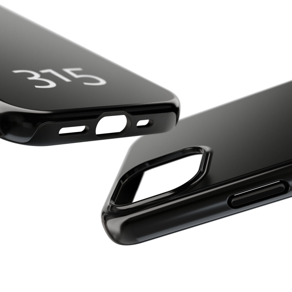 36 - Phone case 315 Tough Phone Case — Motivational Black Protective Cover