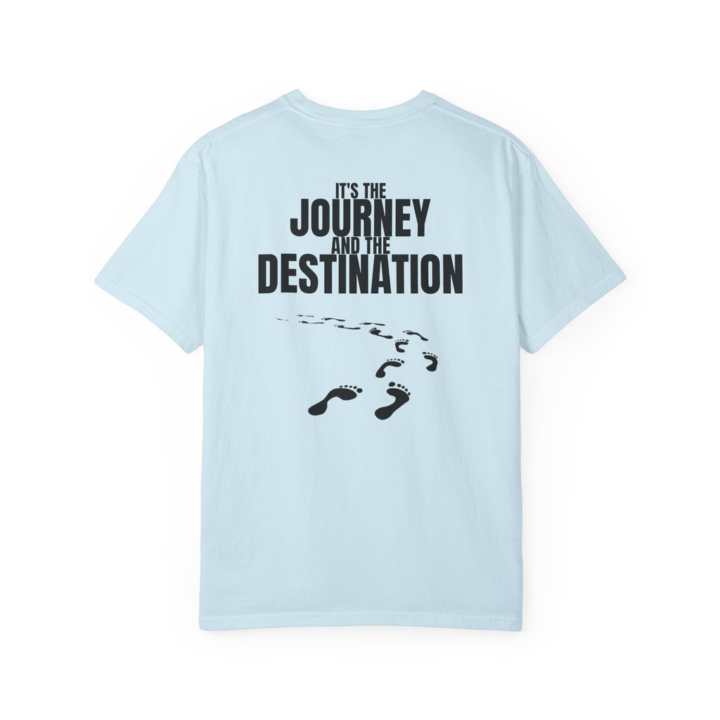 Square 315 Multi Color - It’s the Journey and the Destination Multi Colors 315 Graphic T-Shirt