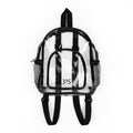 34 - Clear Stadium Backpack - Transparent Tote for Events and Festivals