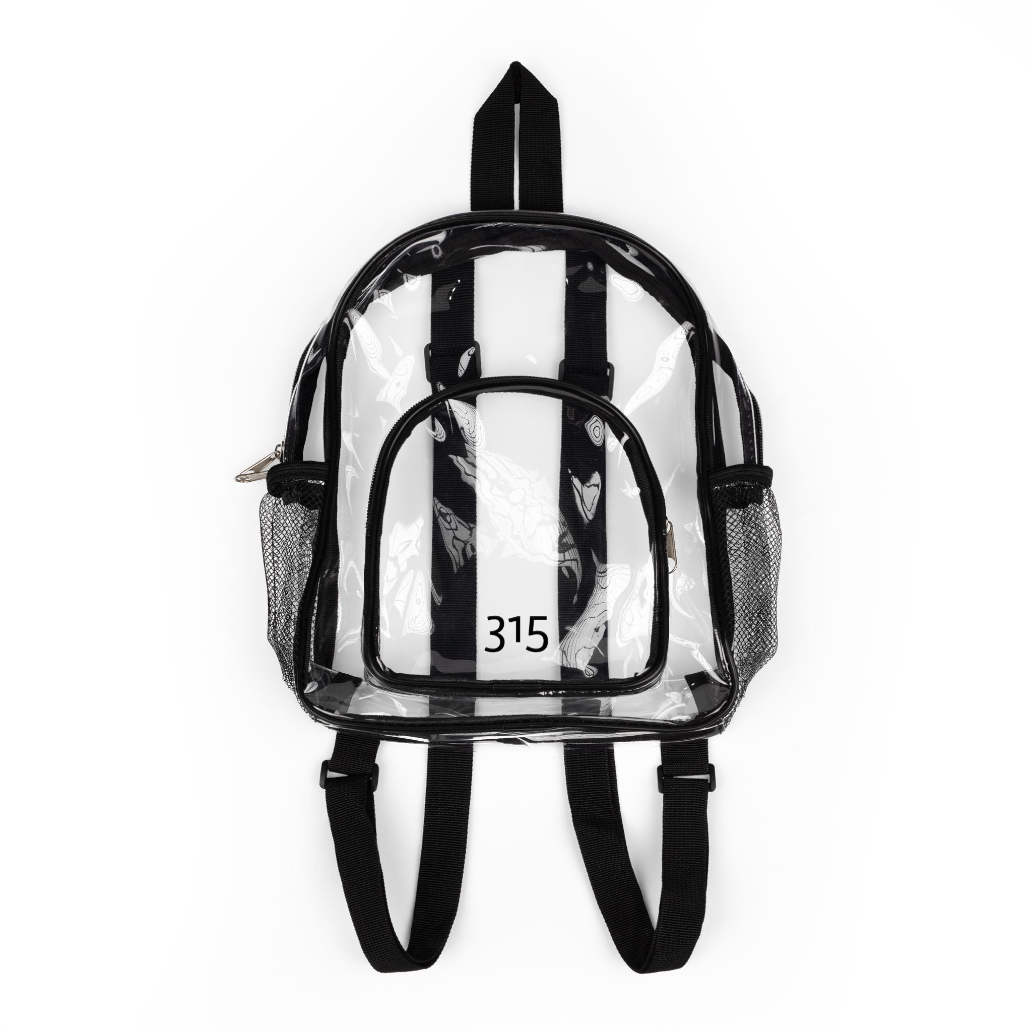 34 - Clear Stadium Backpack - Transparent Tote for Events and Festivals