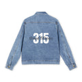 19 - 315 three fifteen Men's Denim Jacket - "This Isn't the End of My Story" Statement Piece