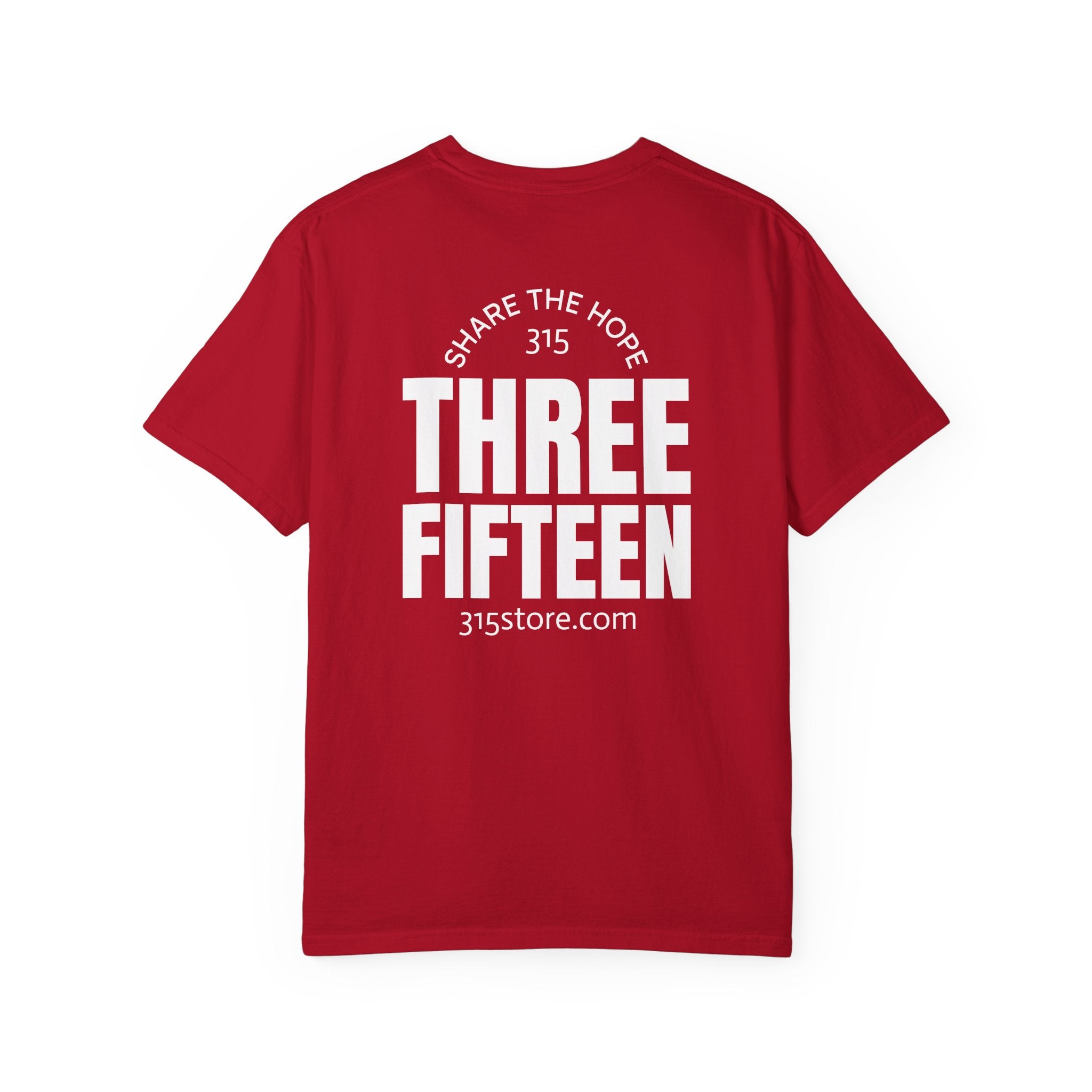 1 - Multi Colors Share the Hope Three Fifteen Graphic T-Shirt