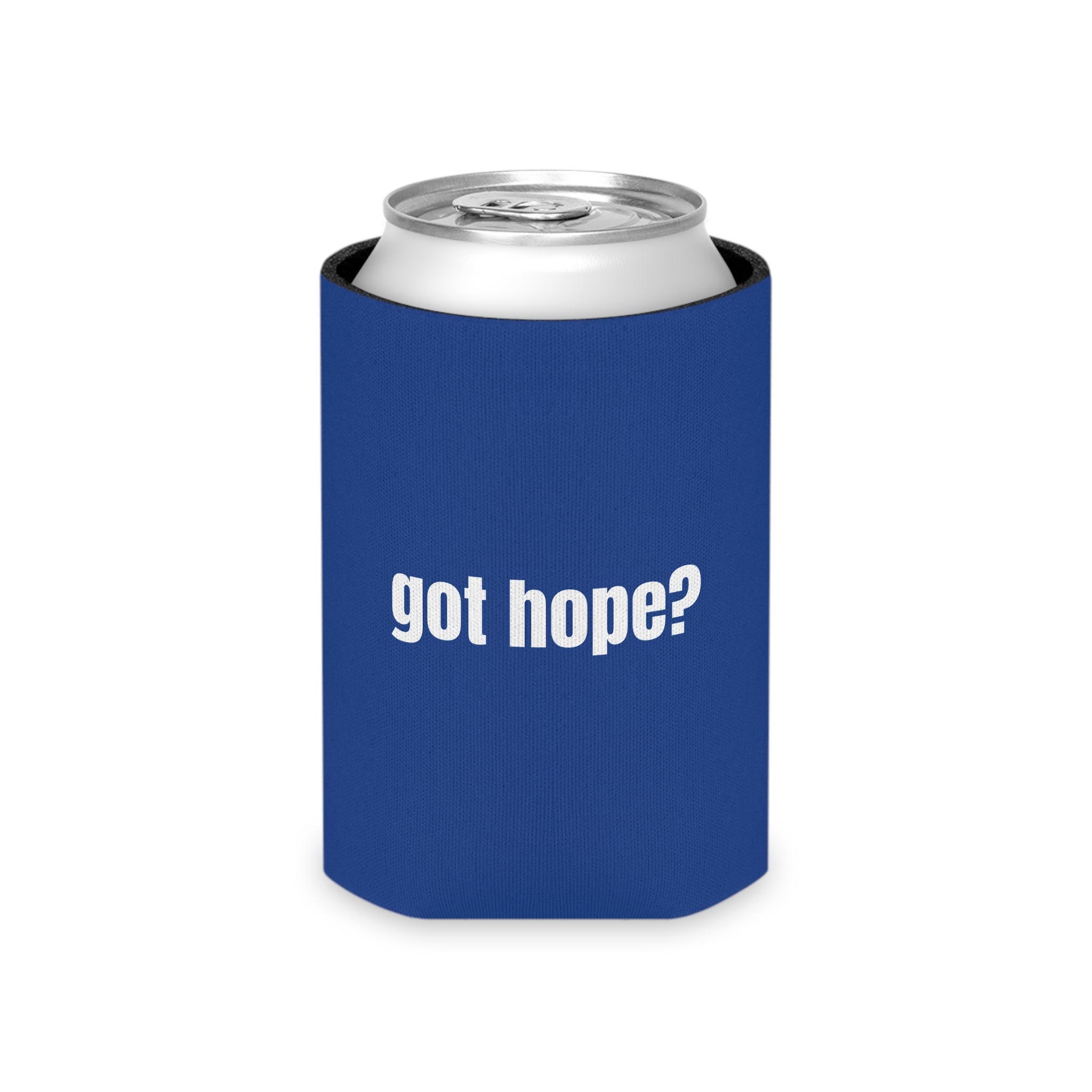 Can Cooler — Minimal '315' Blue Foam Koozie