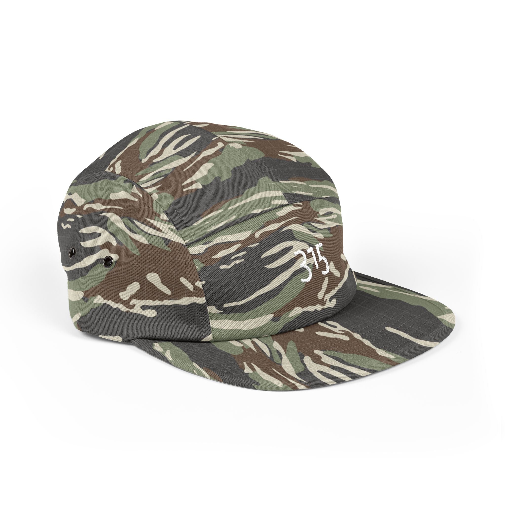 3 - Hat Embroidered 5 Panel Cap - Casual Streetwear with Unique Design (315)