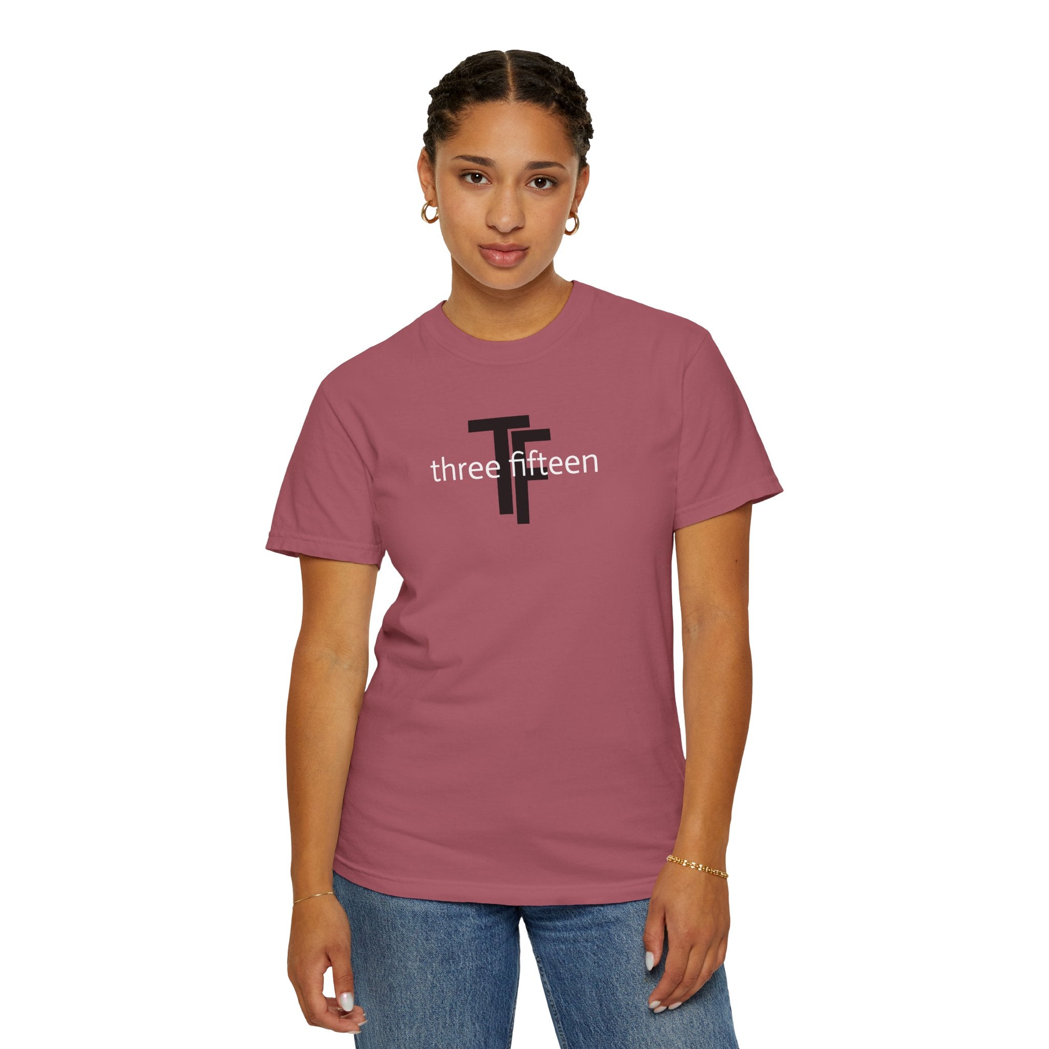1 - 315 Basic Multi Colors TF Overlay Graphic T-Shirt