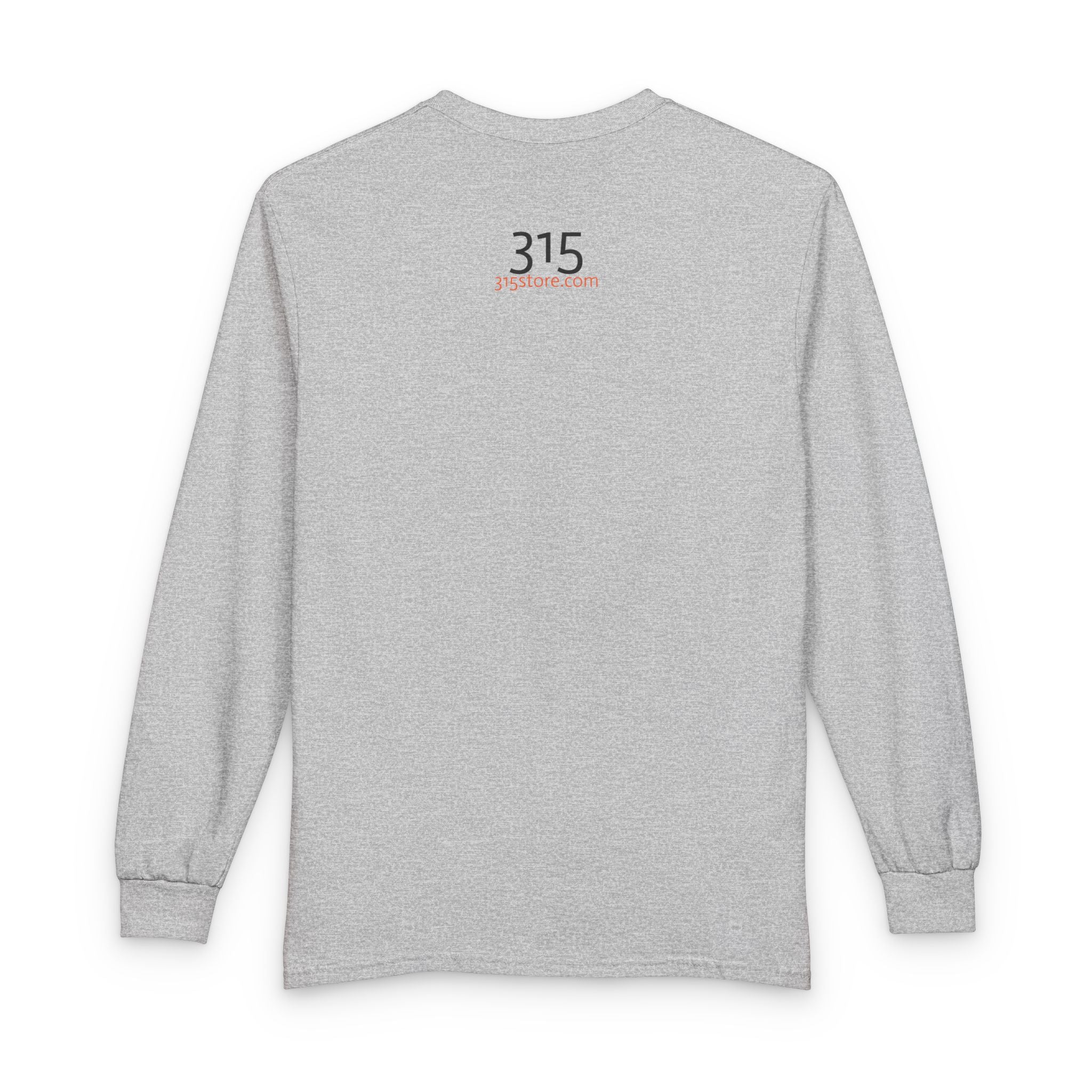 12 - Long Sleeve Multi Colors Gildan T-Shirt — "three15teen" Minimal Number Graphic