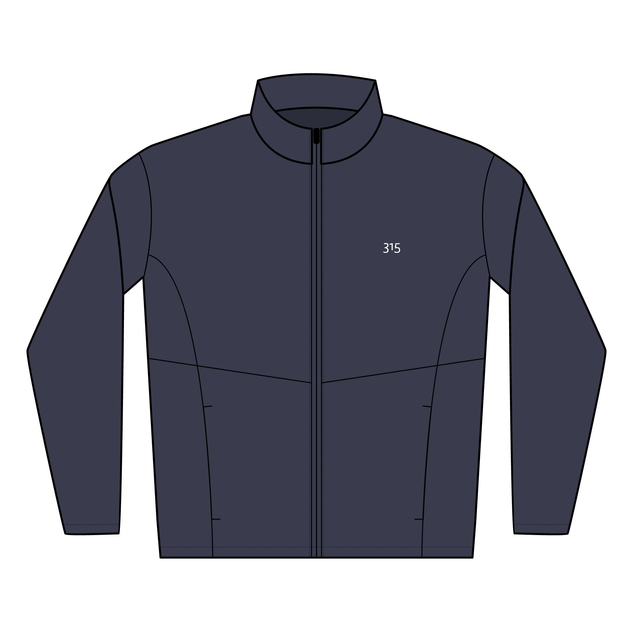 Multi Color Men's Soft Shell Jacket - Custom Embroidery Option