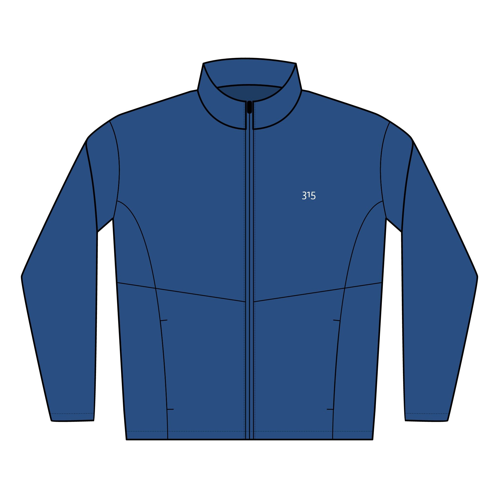 Multi Color Men's Soft Shell Jacket - Custom Embroidery Option