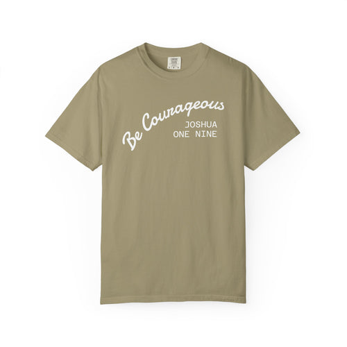01 - Courageous Joshua One Nine Multi Colors Graphic T-Shirt