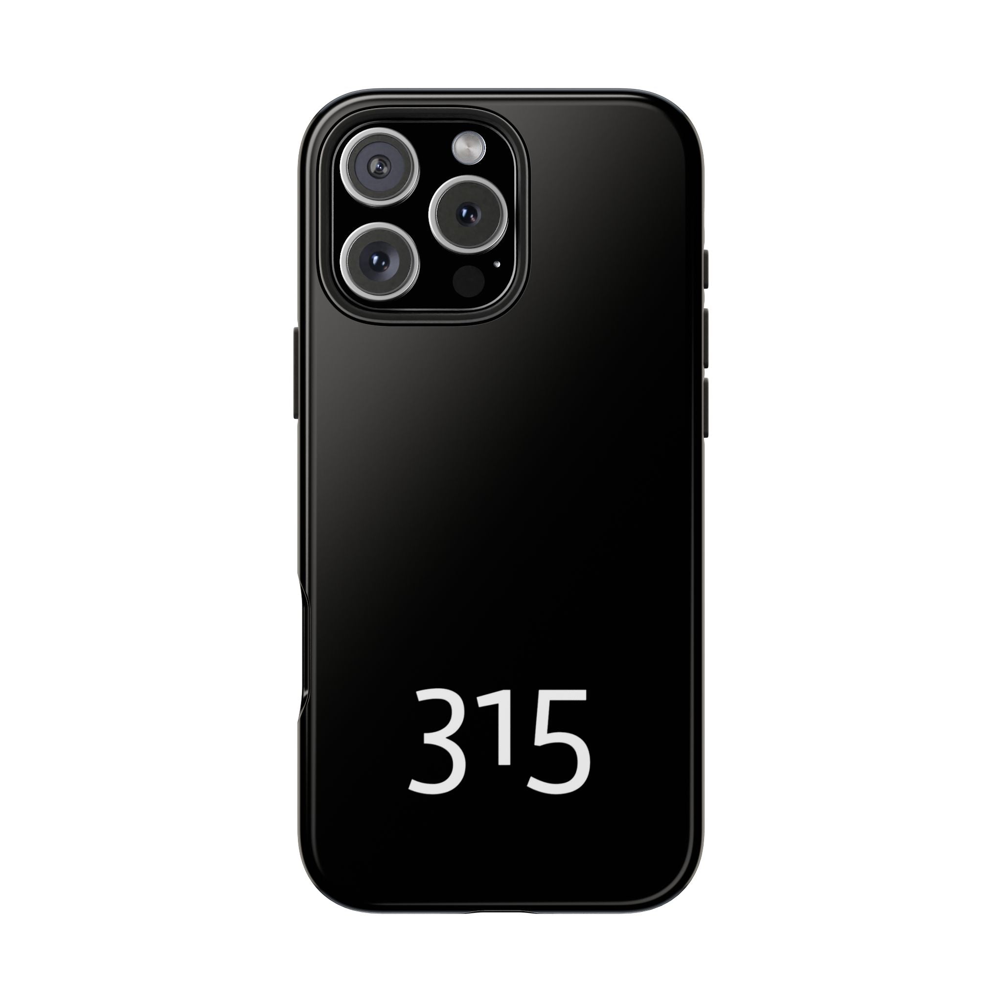 36 - Phone case 315 Tough Phone Case — Motivational Black Protective Cover