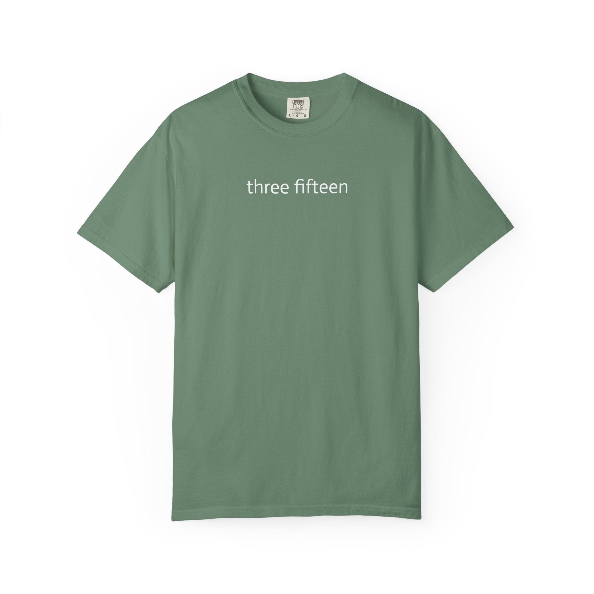 1 - Multi Colors Three Fifteen Basic Graphic T-Shirt