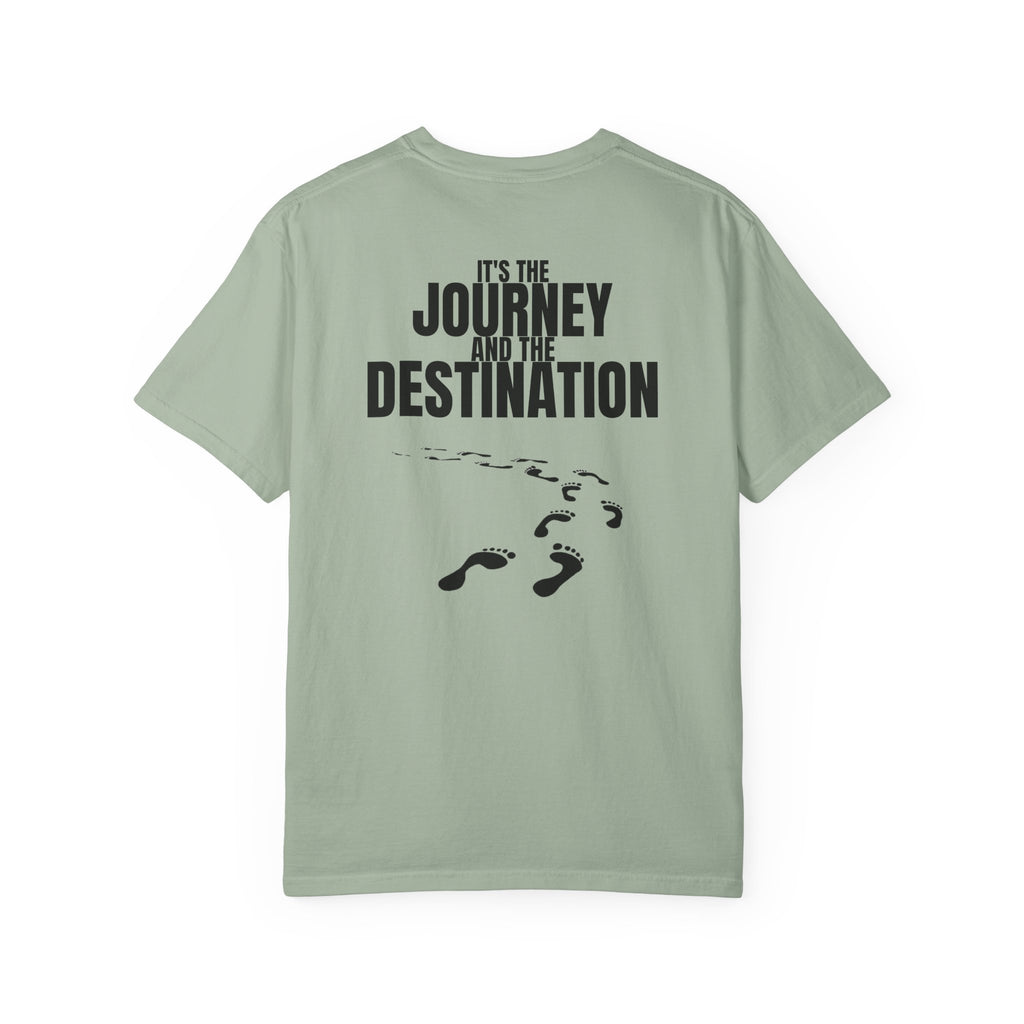 Square 315 Multi Color - It’s the Journey and the Destination Multi Colors 315 Graphic T-Shirt