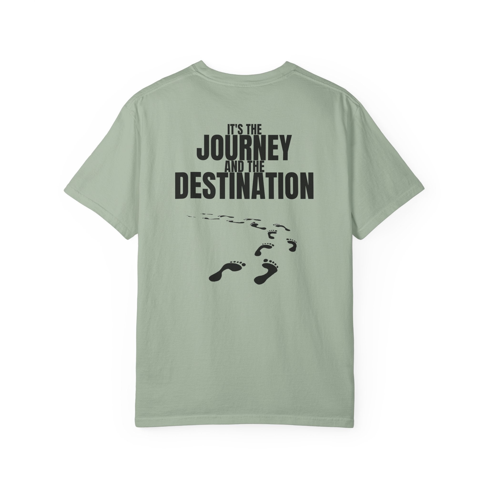 Square 315 Multi Color - It’s the Journey and the Destination Multi Colors 315 Graphic T-Shirt