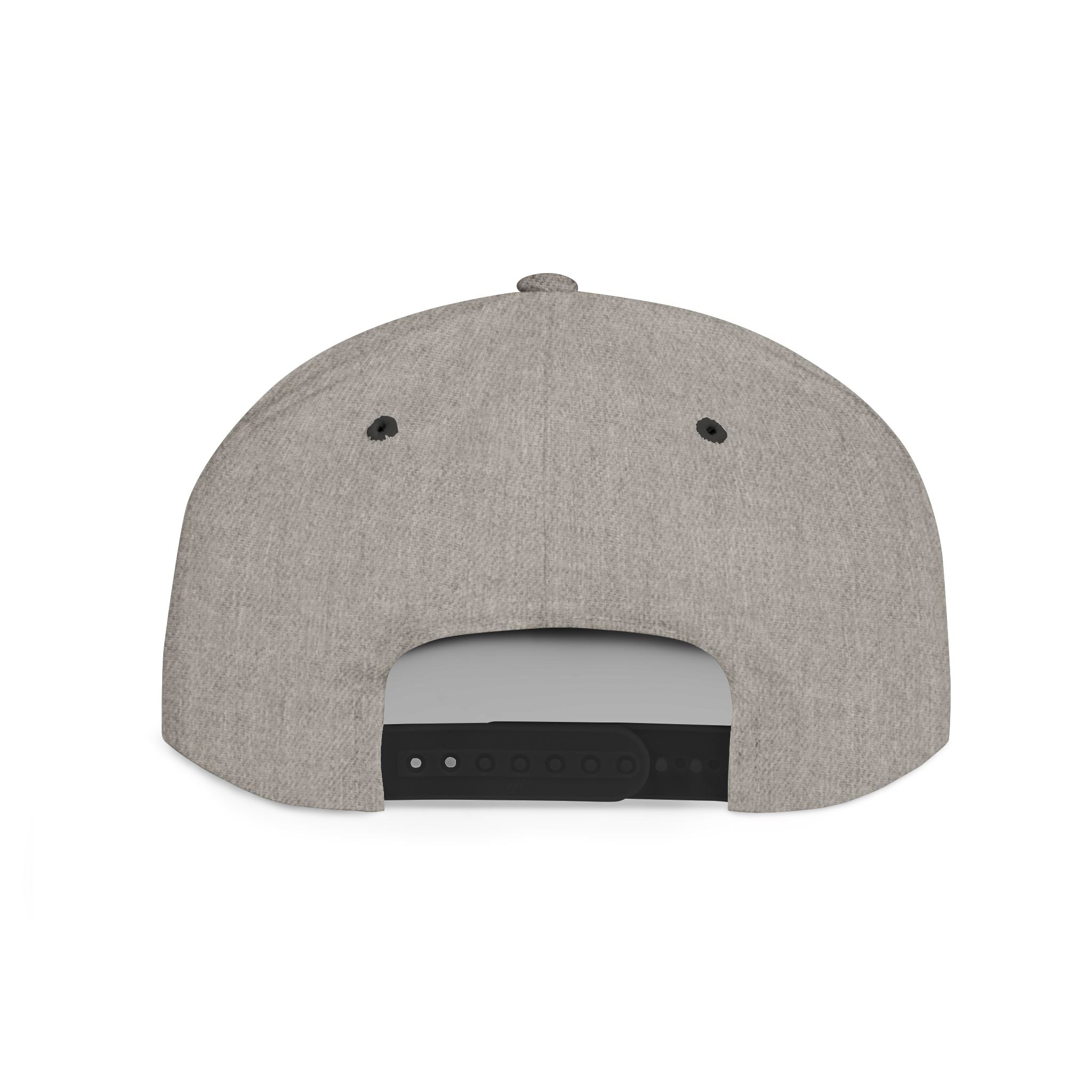 Custom White Flat Bill Snapback Hat with 315 Design