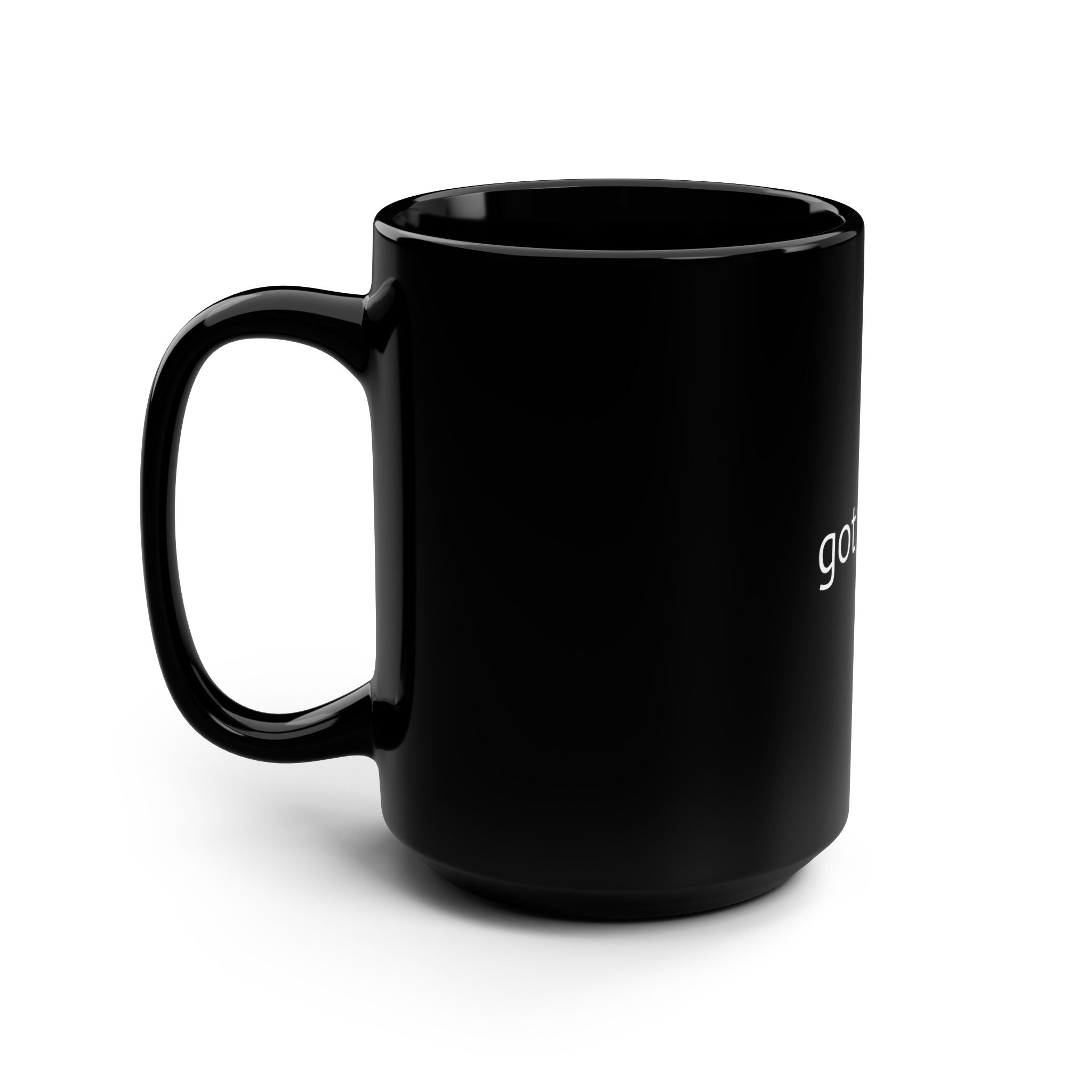 Inspirational Coffee Mug - "Got Hope?" 15oz Black Ceramic