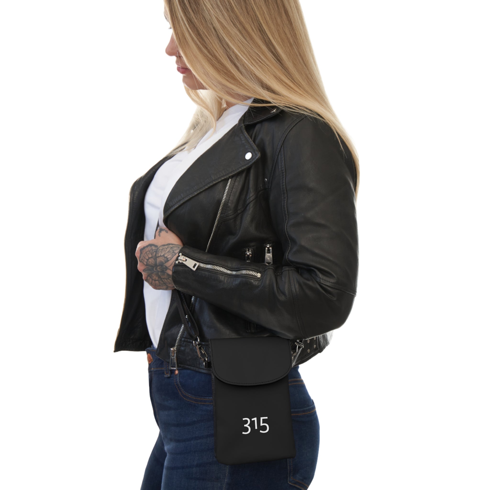 Stylish Small Cell Phone Wallet with Adjustable Strap - Perfect for On-the-Go Everyday Use