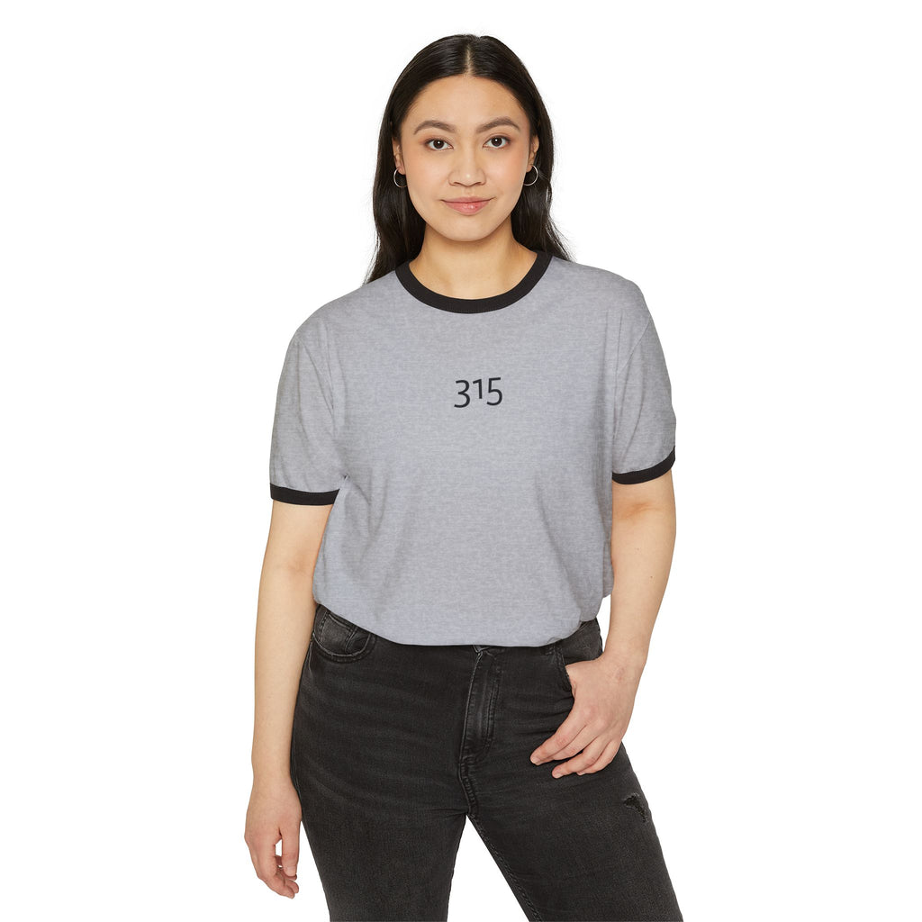 315 Unisex Cotton Ringer T-Shirt - Casual & Comfortable Style