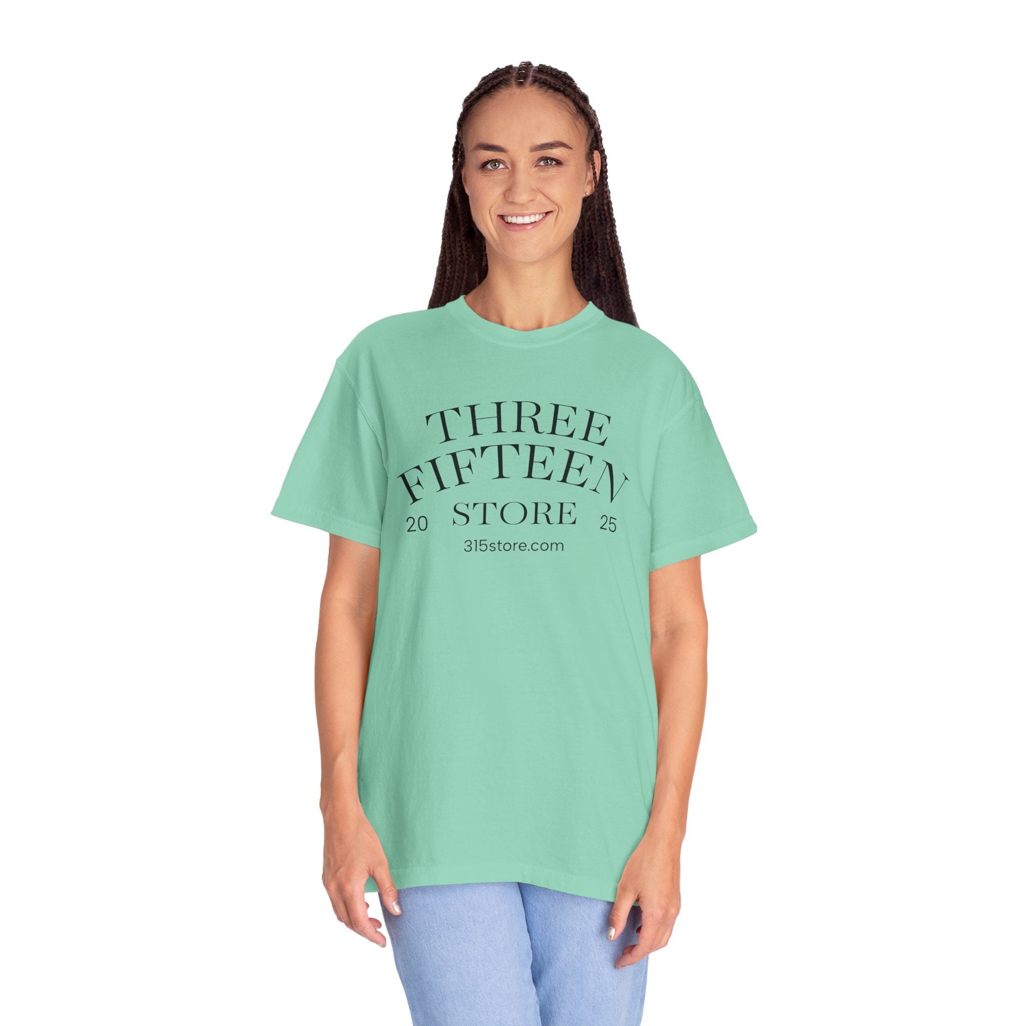 11 - Three Fifteen Store Plain Back Multi Colors Graphic T-Shirt