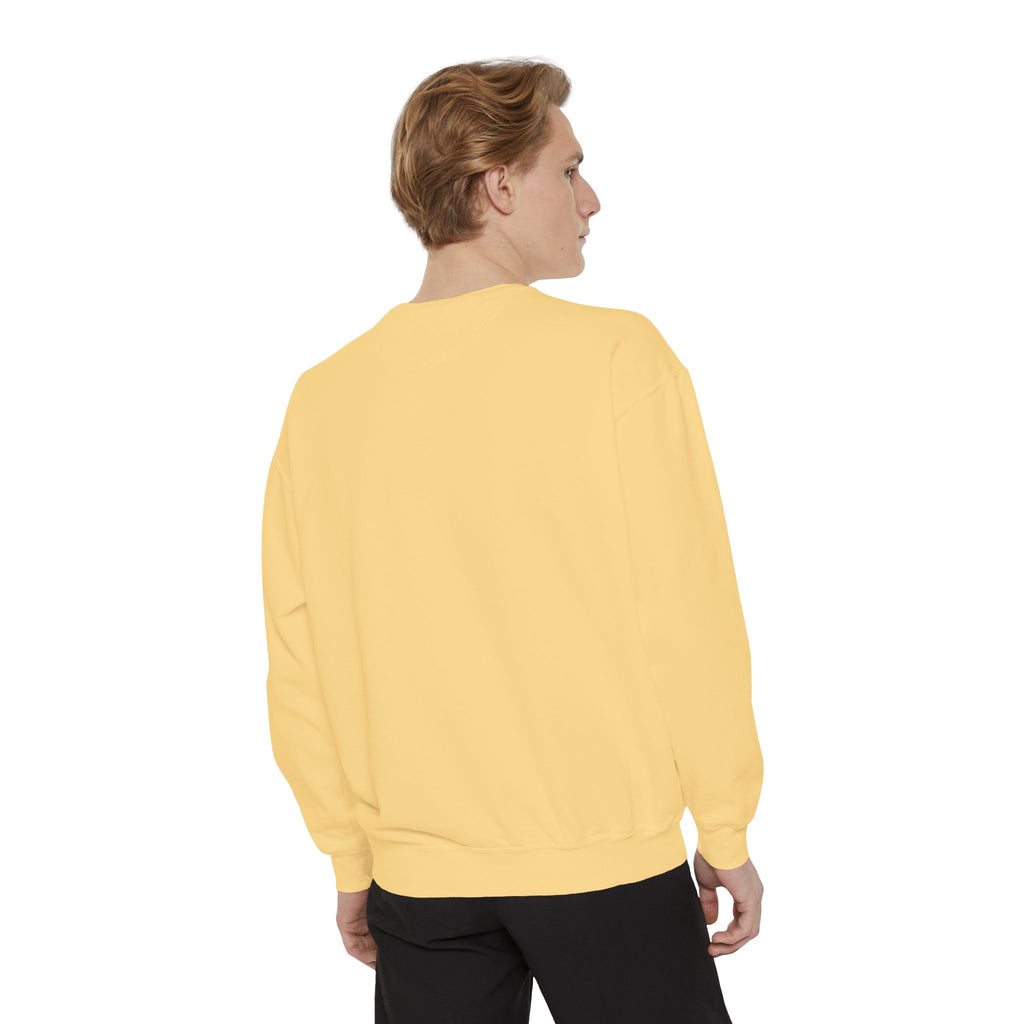 15 - Multi Color Hope Matters Embroidered Minimalist Logo Sweatshirt — White Crewneck Casual Pullover